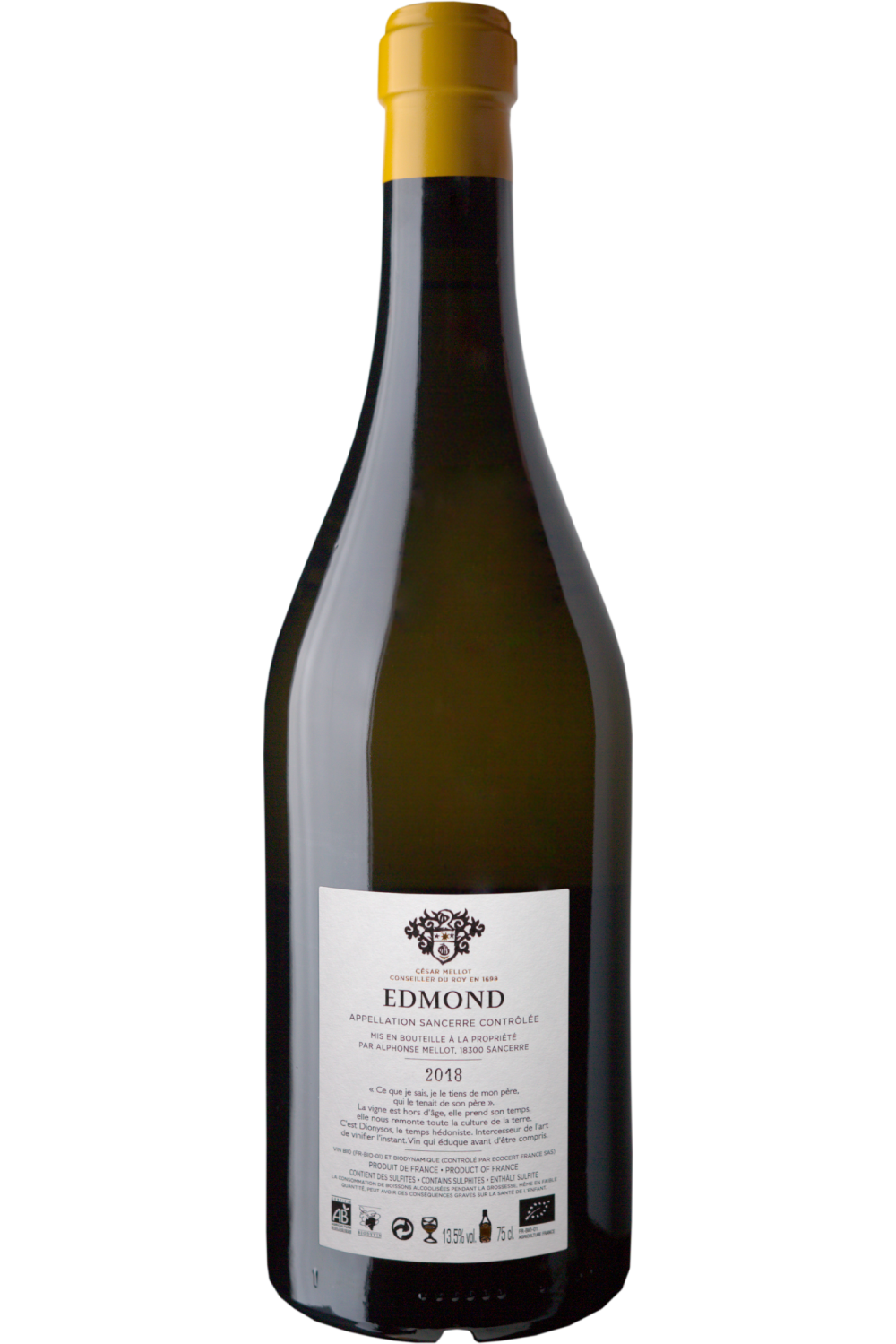 WineVins Alphonse Mellot Edmond Branco 2018