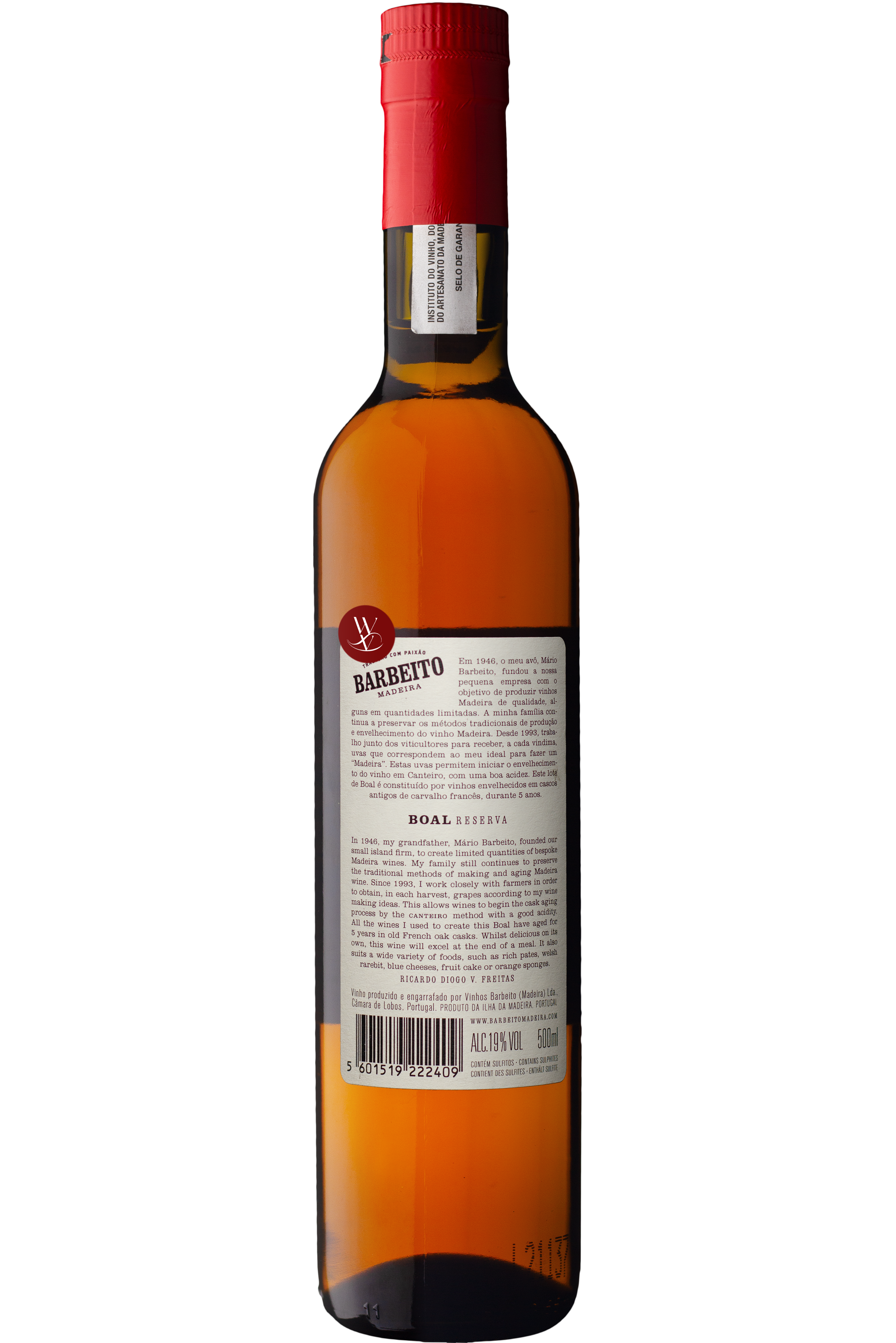WineVins Barbeito Boal 5 Anos