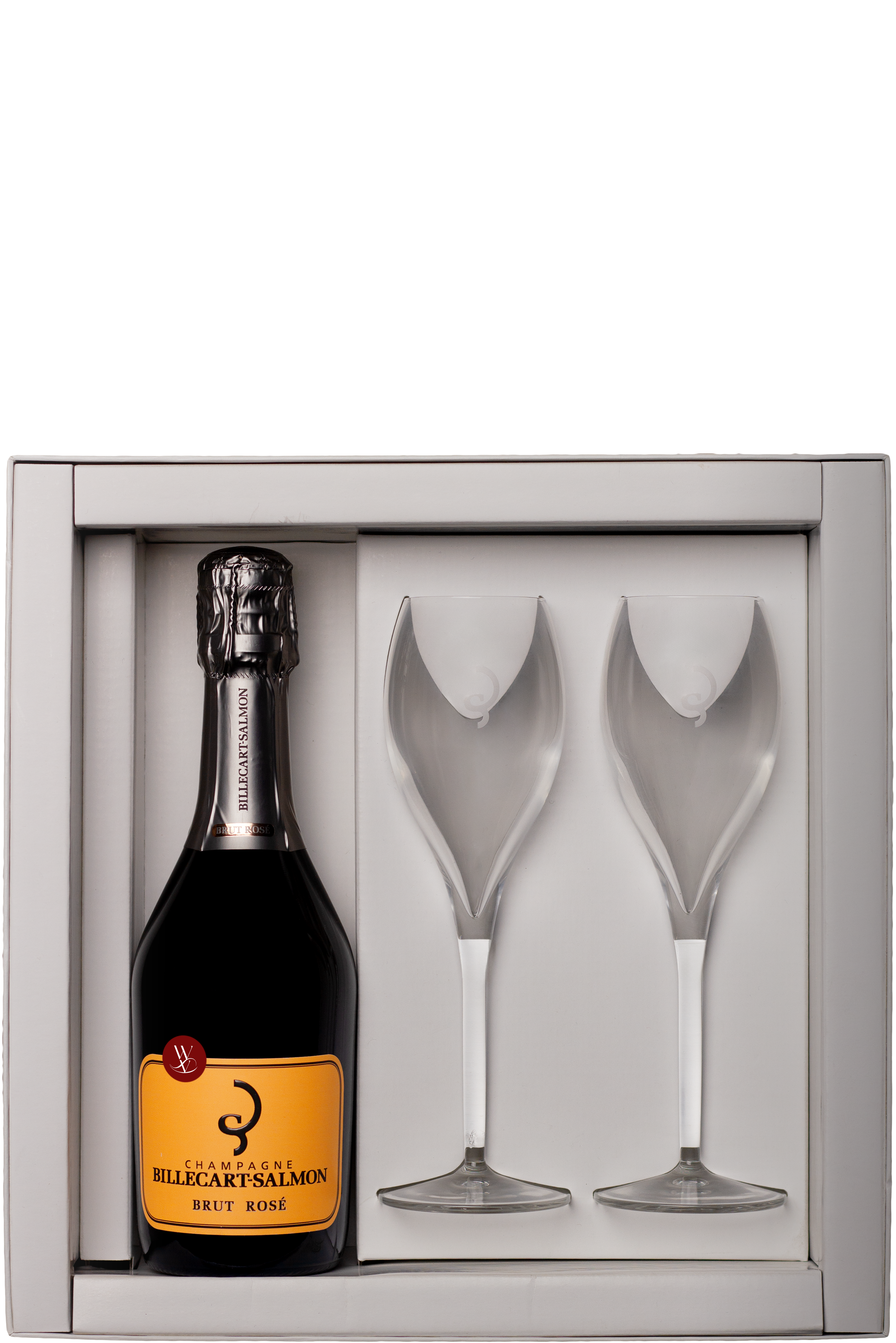 WineVins Billecart-Salmon Rosé Brut 37,5 c/ 2 flutes