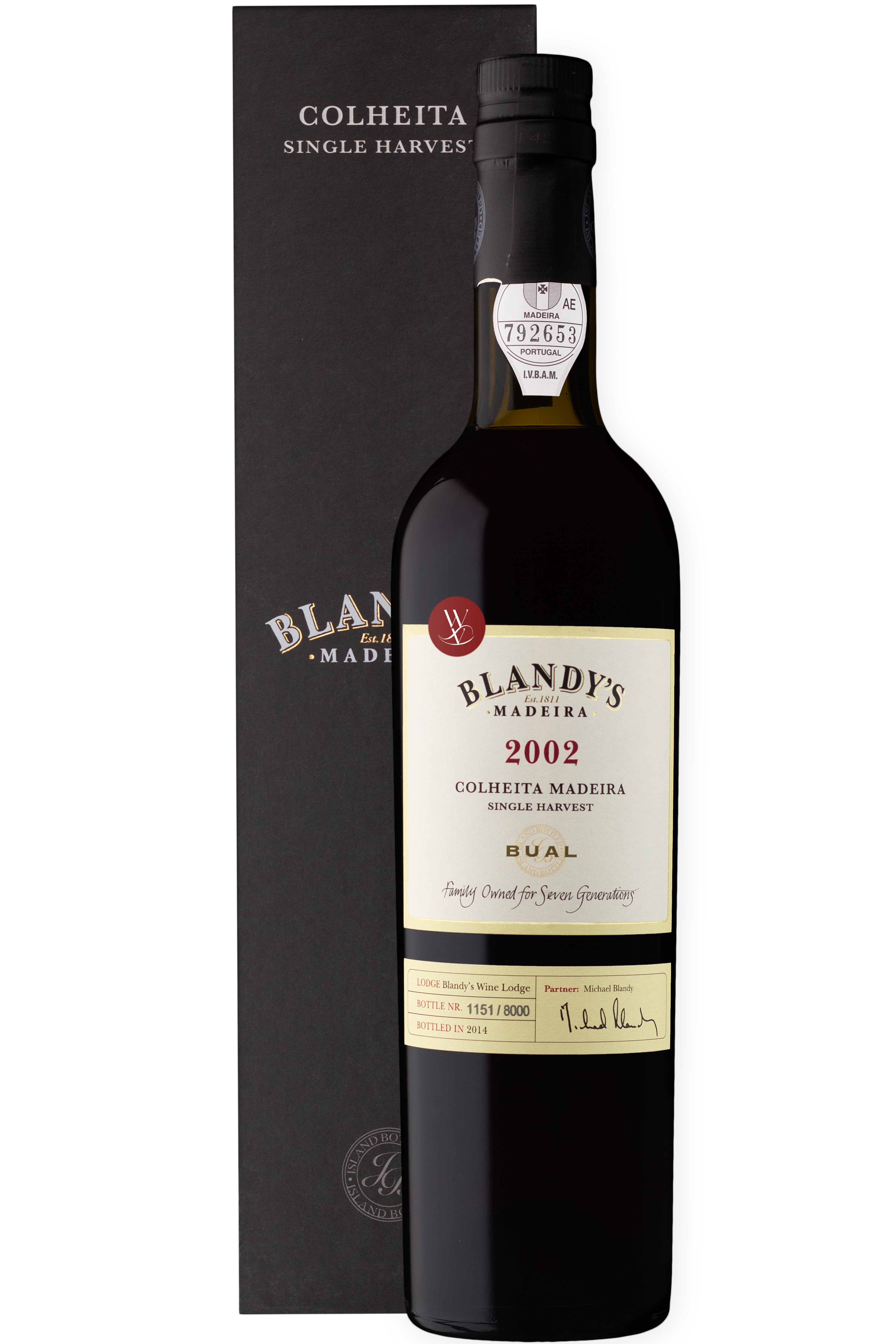 WineVins Blandy's Colheita Bual 2002