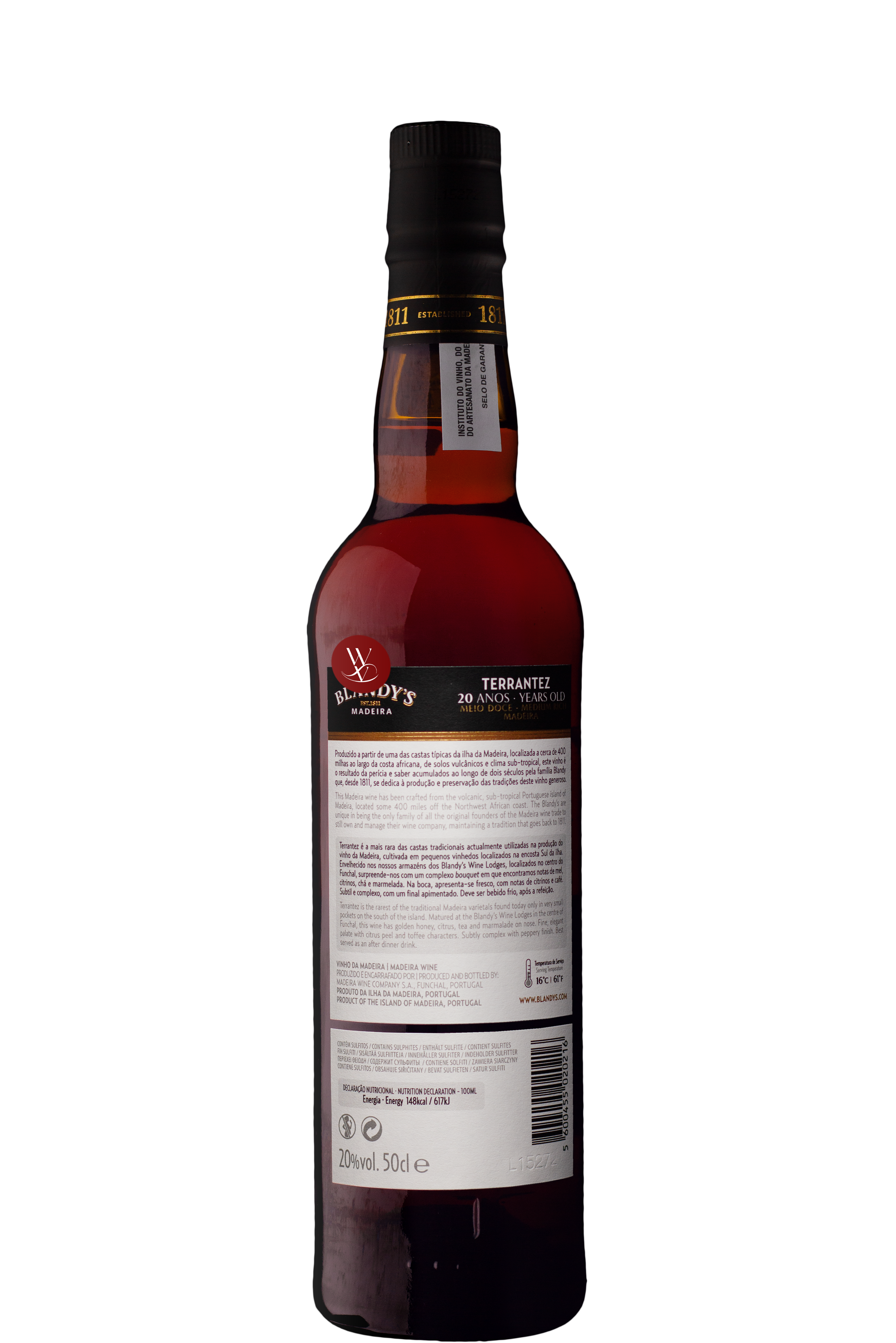 WineVins Blandy's Terrantez 20 Anos