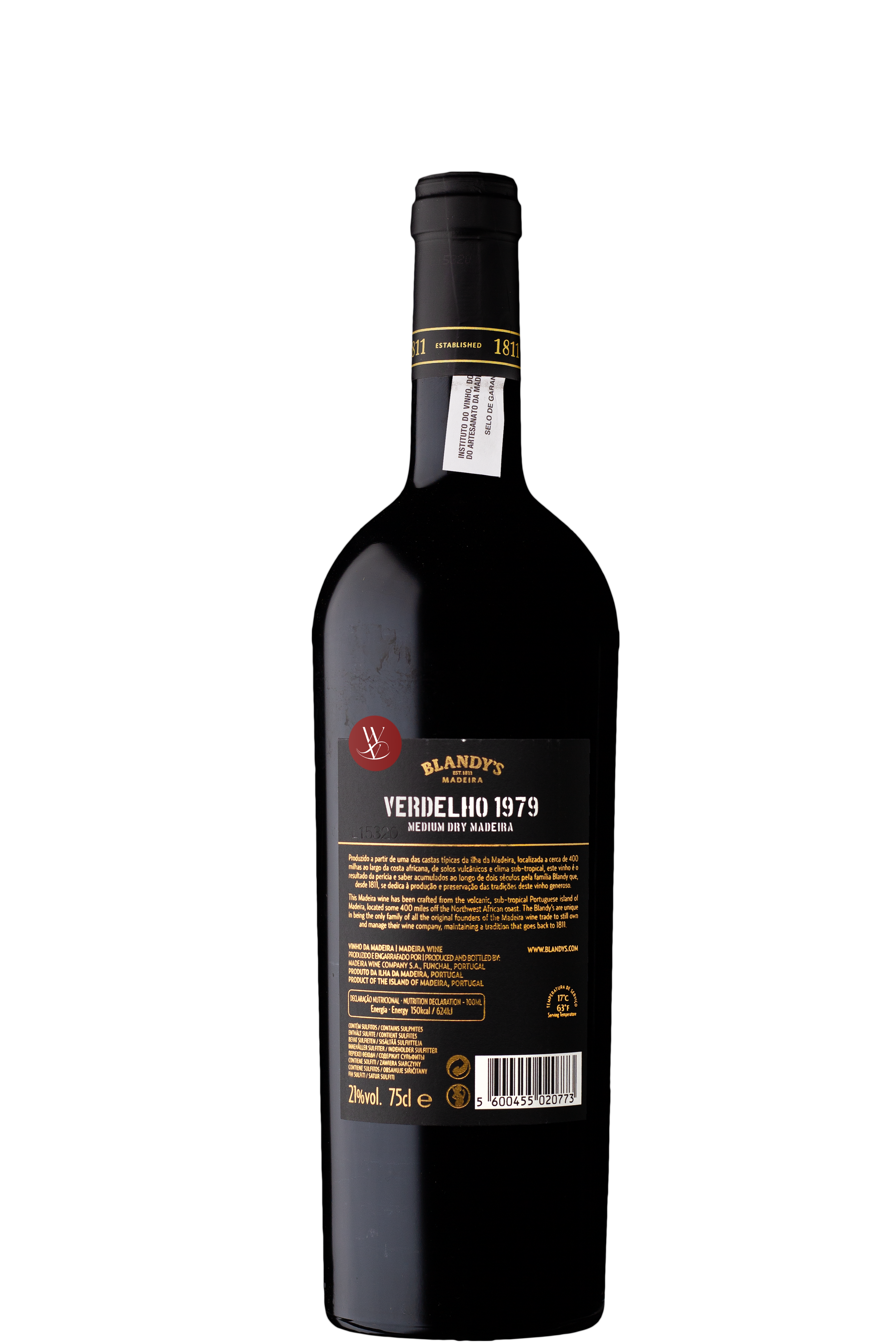 WineVins Blandy's Vintage Verdelho 1979