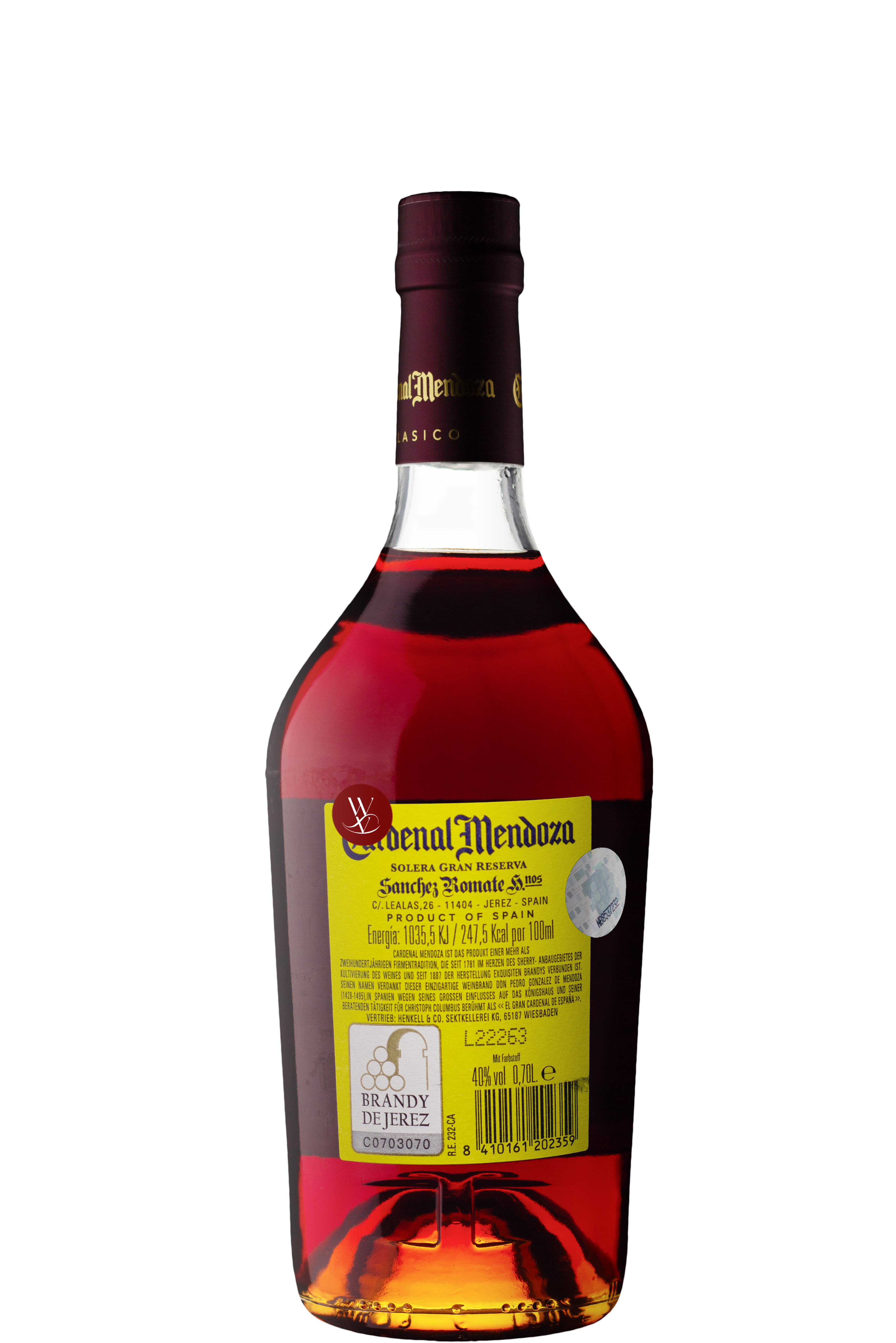 WineVins Cardenal Mendonza Solera Gran Reserva