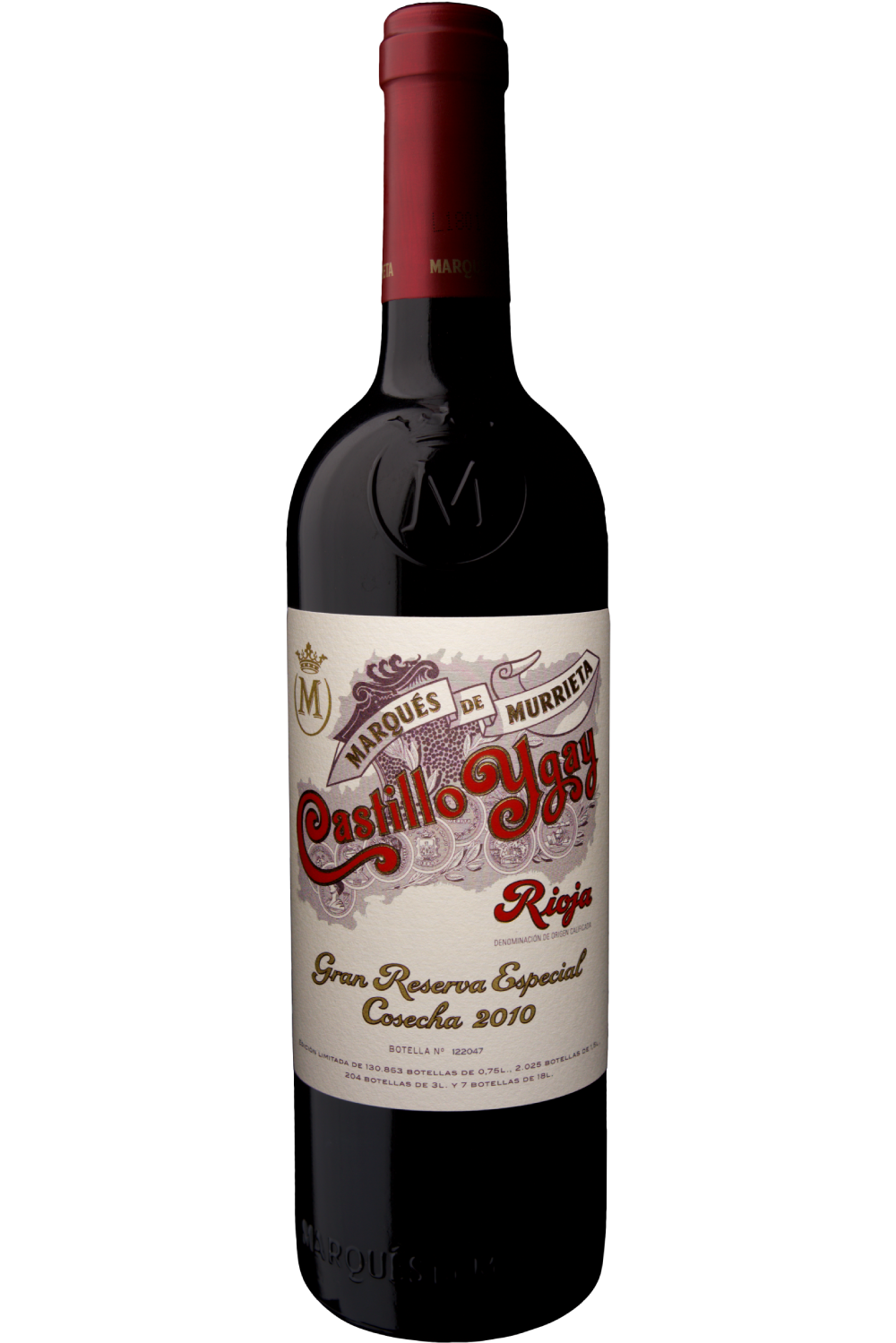 WineVins Castillo Ygay Gran Reserva Especial Tinto 2010