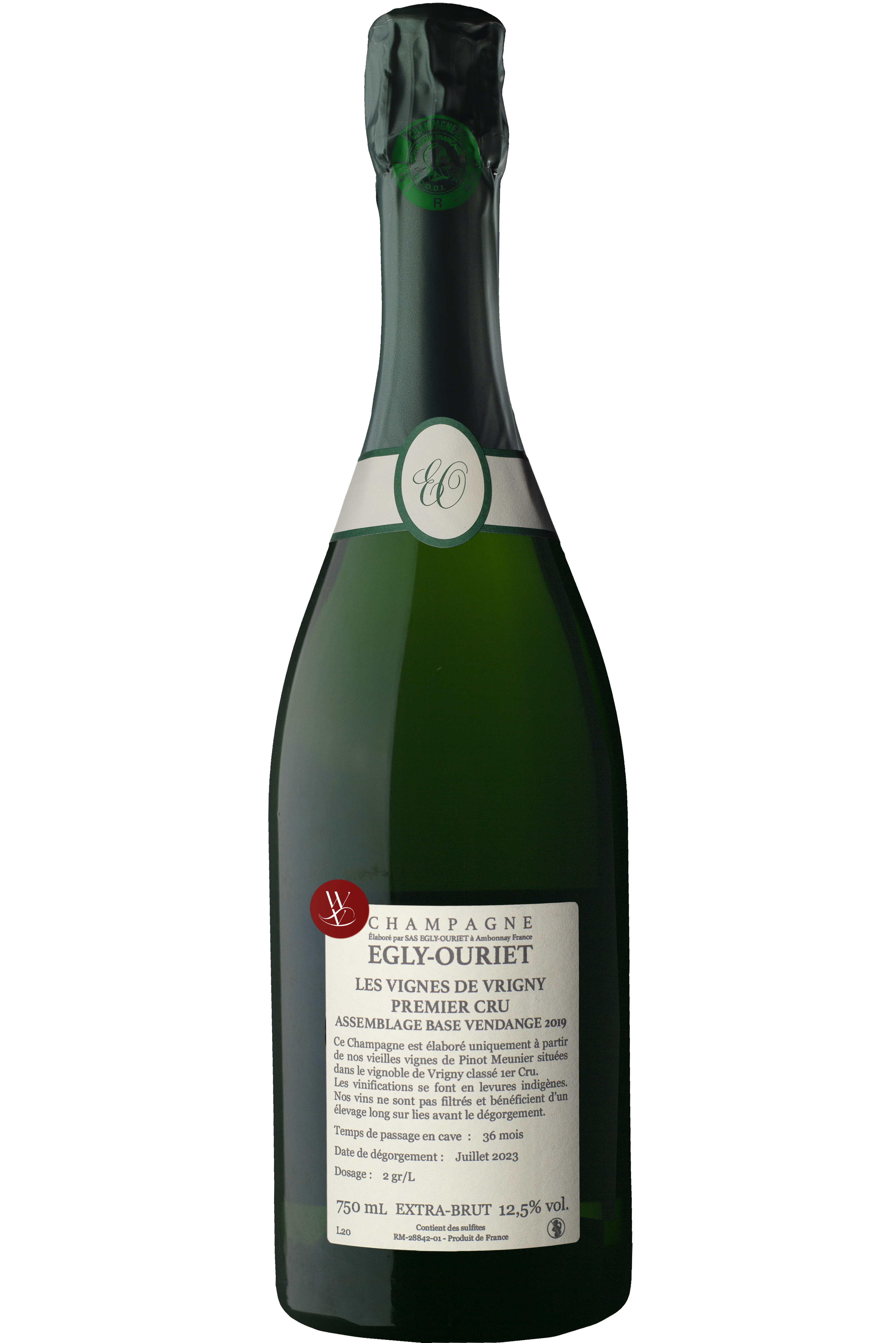 WineVins Champagne Egly-Ouriet Les Vignes de Vrigny 1er Cru Brut