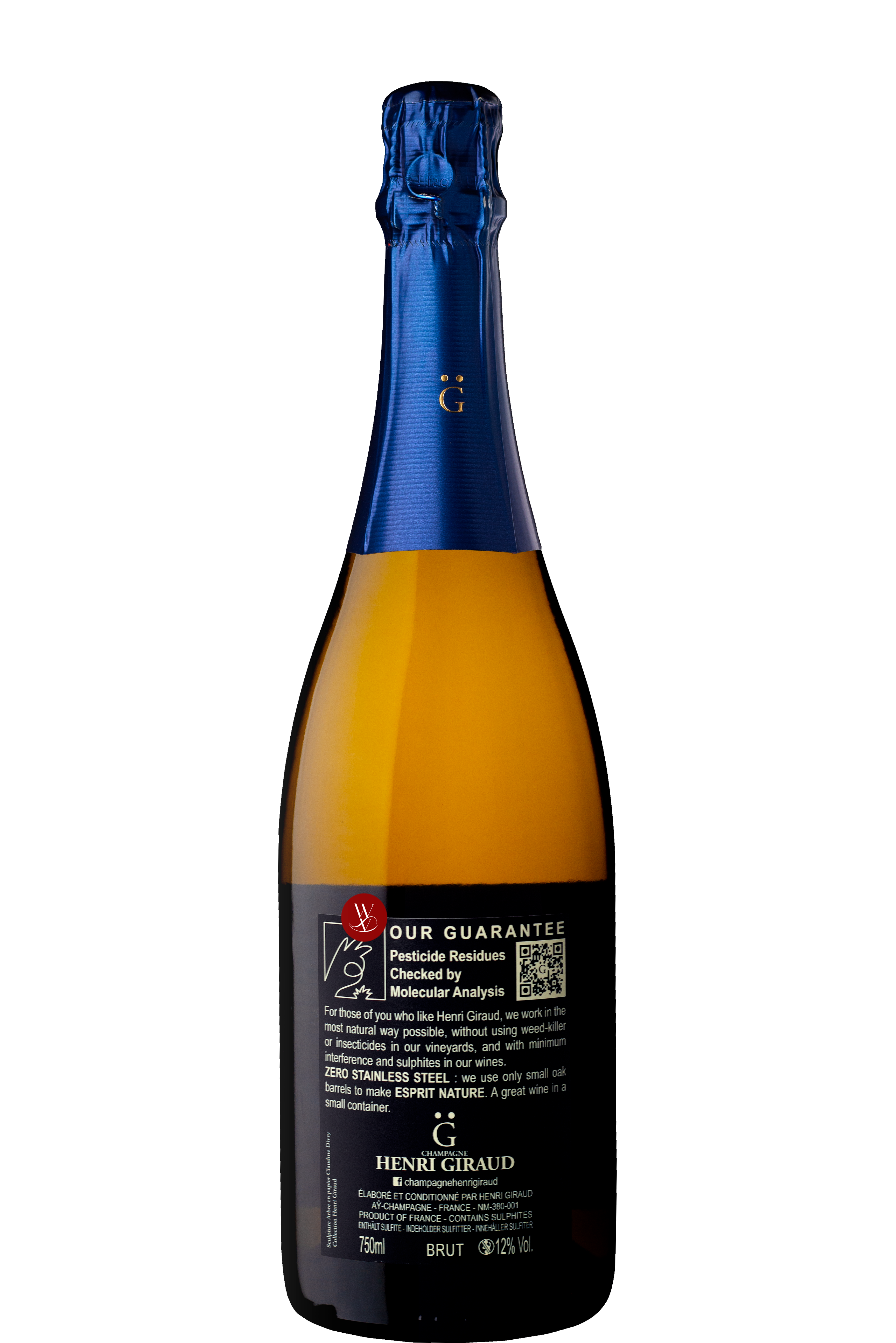 WineVins Champagne Henri Giraud Esprit Nature Brut