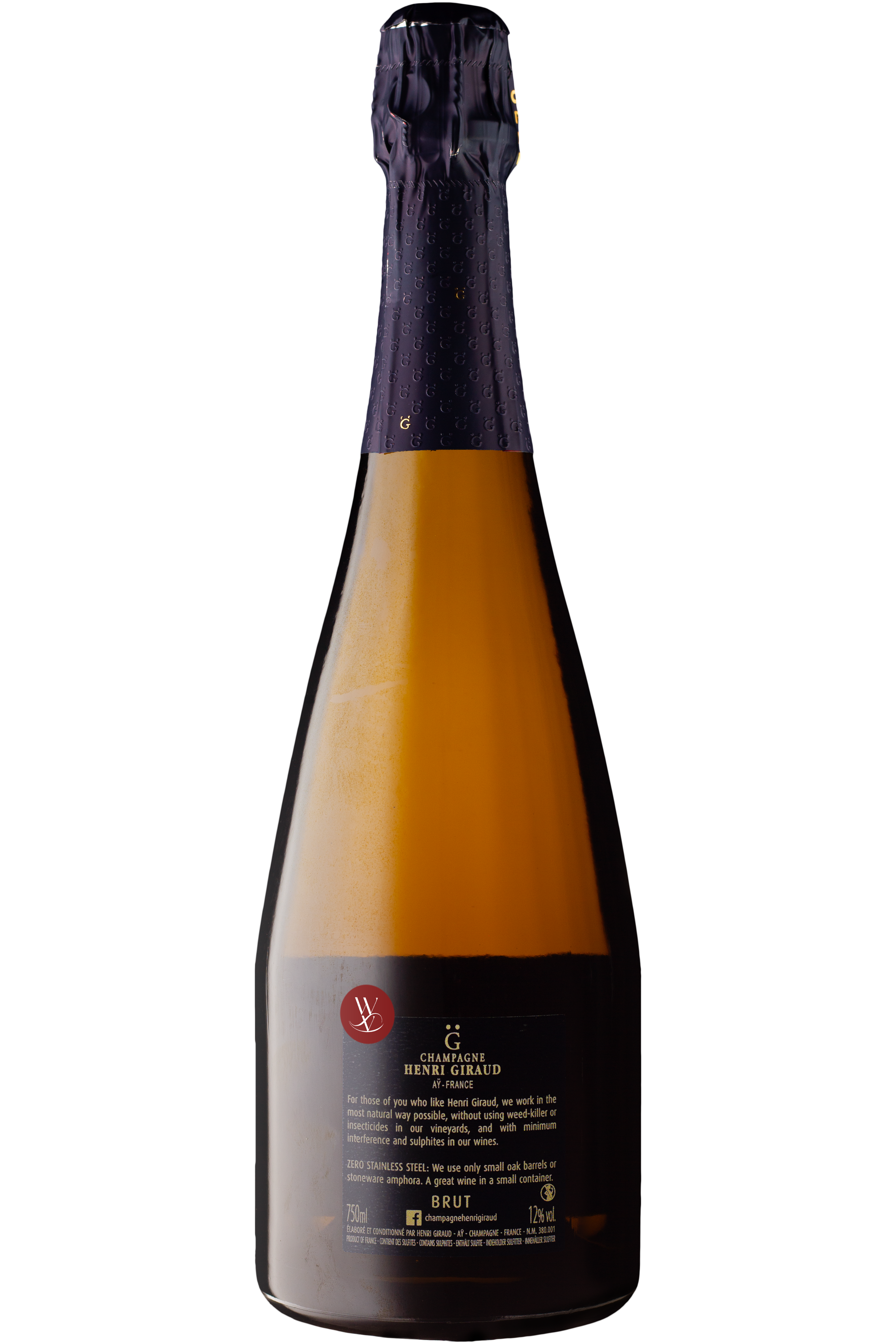 WineVins Champagne Henri Giraud Hommage au Pinot Noir Brut
