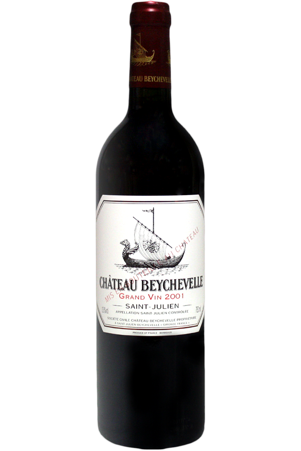 WineVins Chateau Beychevelle 2001