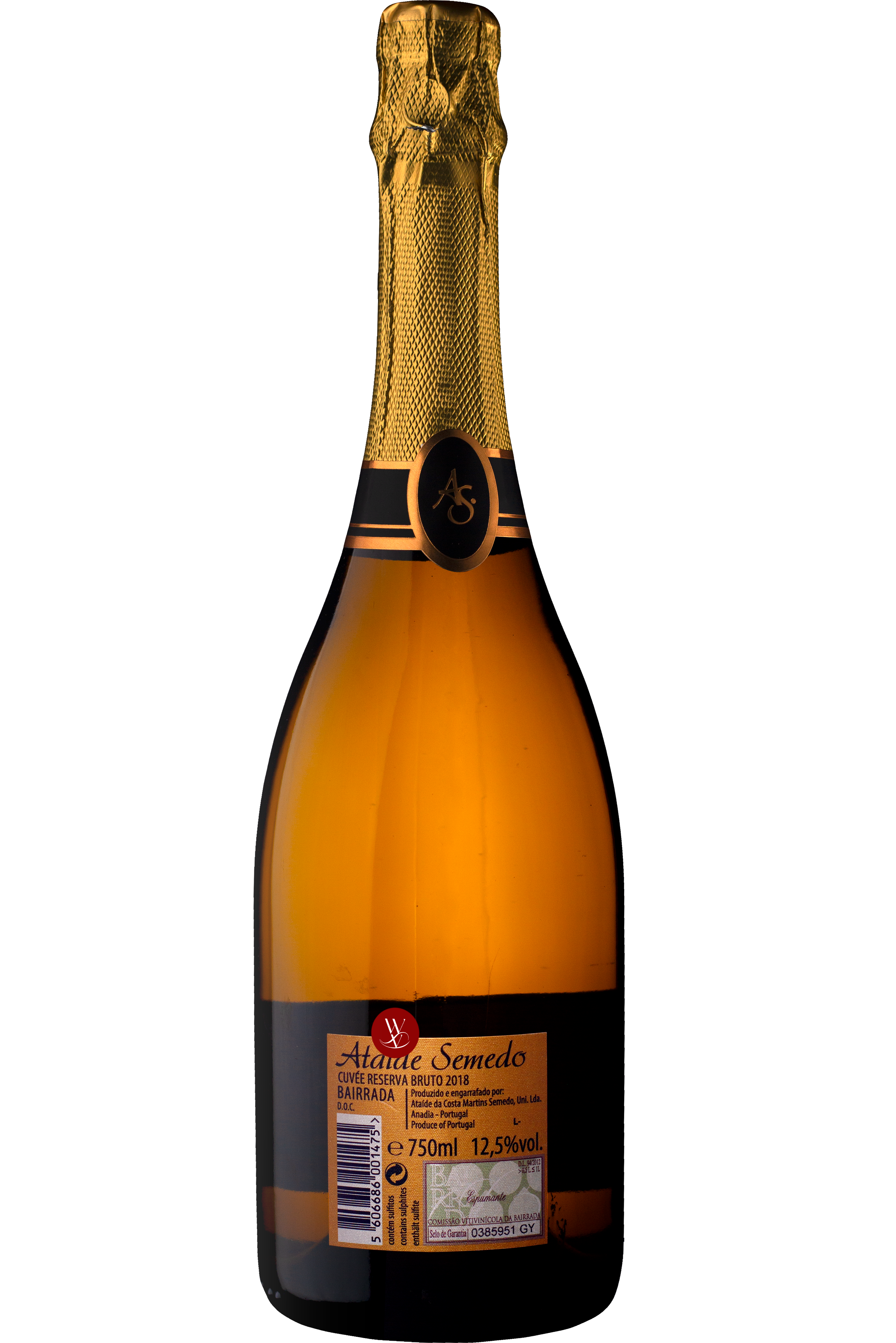 WineVins Espumante Ataíde Semedo Cuvée Reserva Bruto 2018