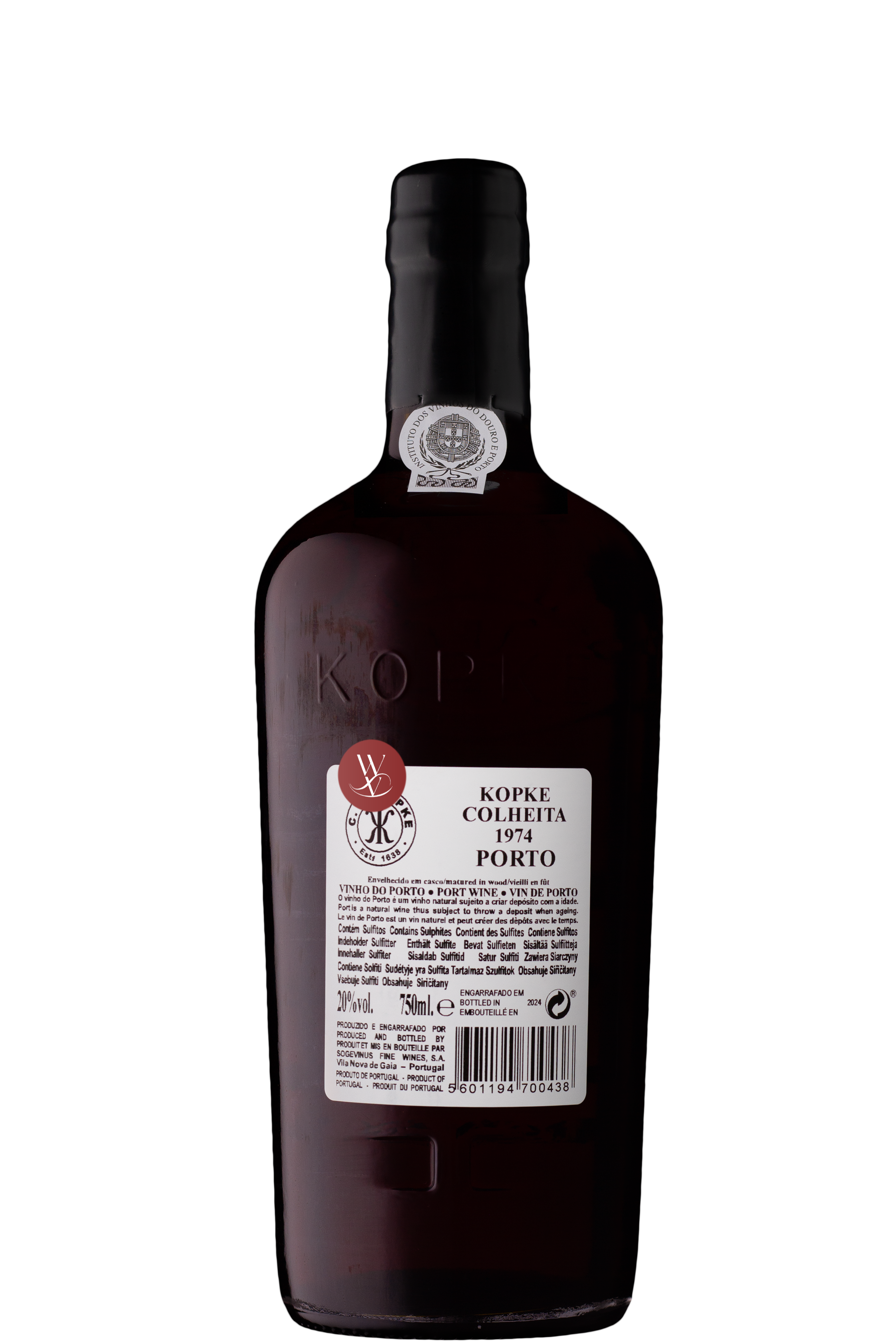 WineVins Kopke Colheita 1974