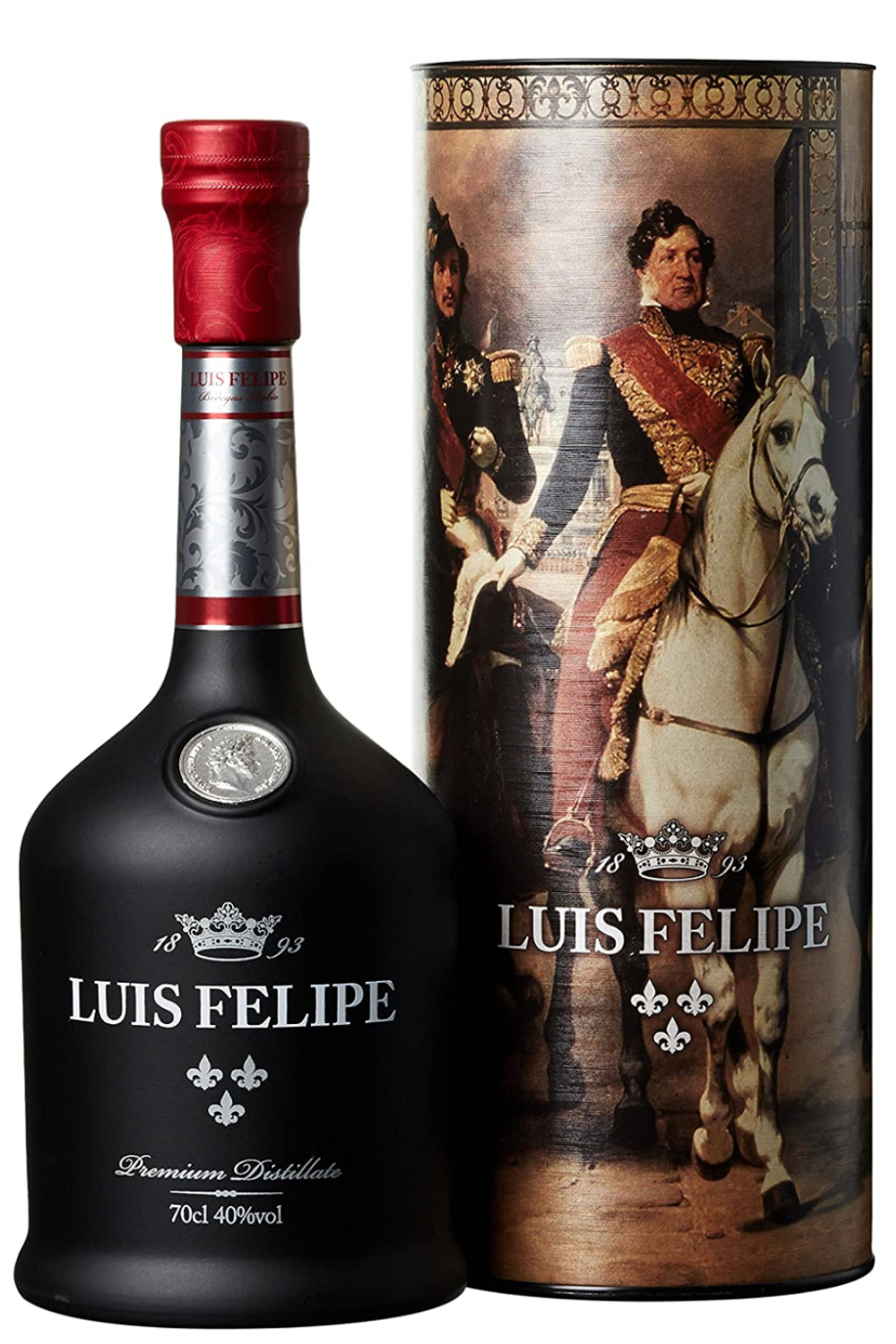 Brandy - Luis Felipe Gran Reserva, 60 years, 40% vol., 700 ml, bottle