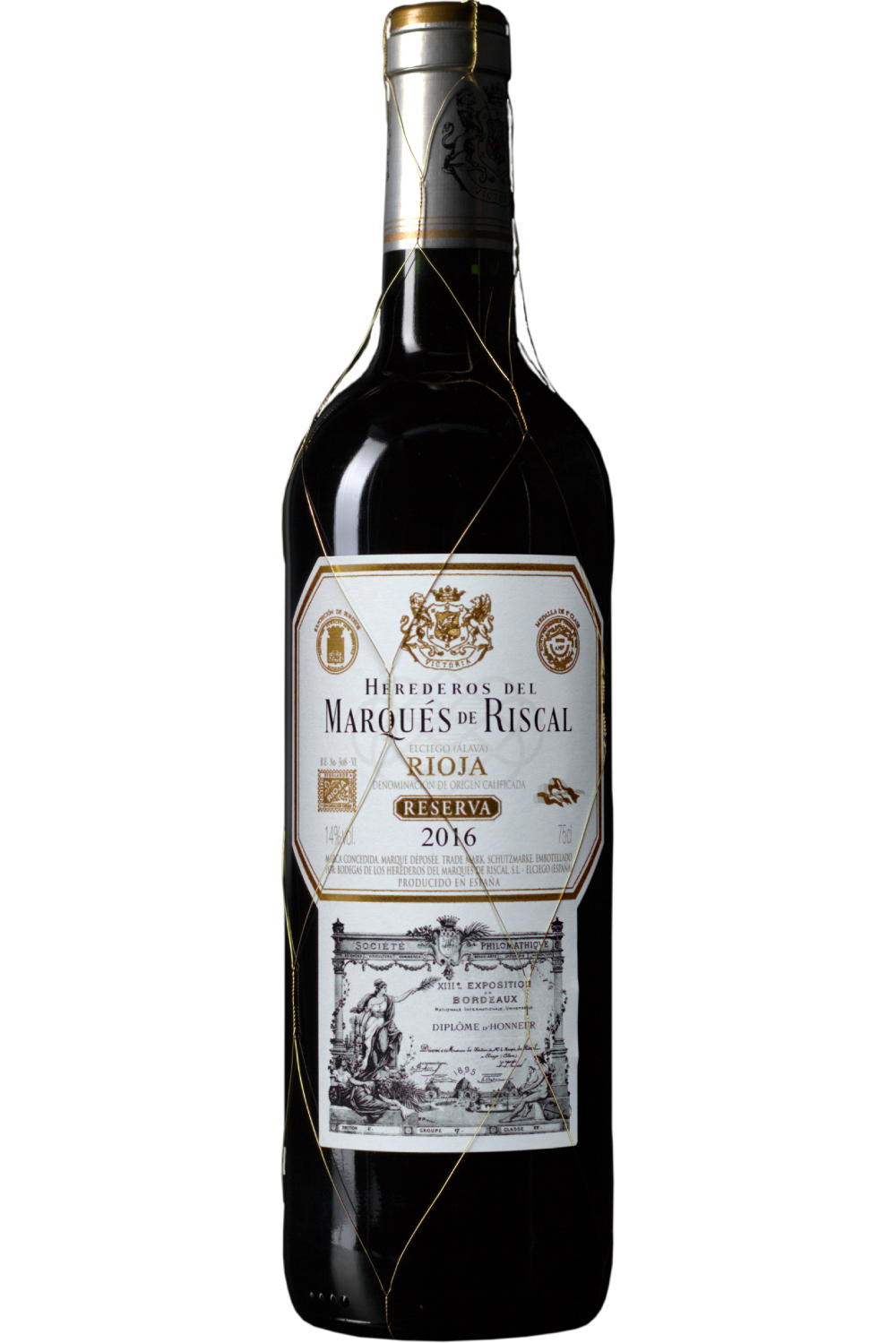 WineVins Marqués de Riscal Reserva Tinto 2016