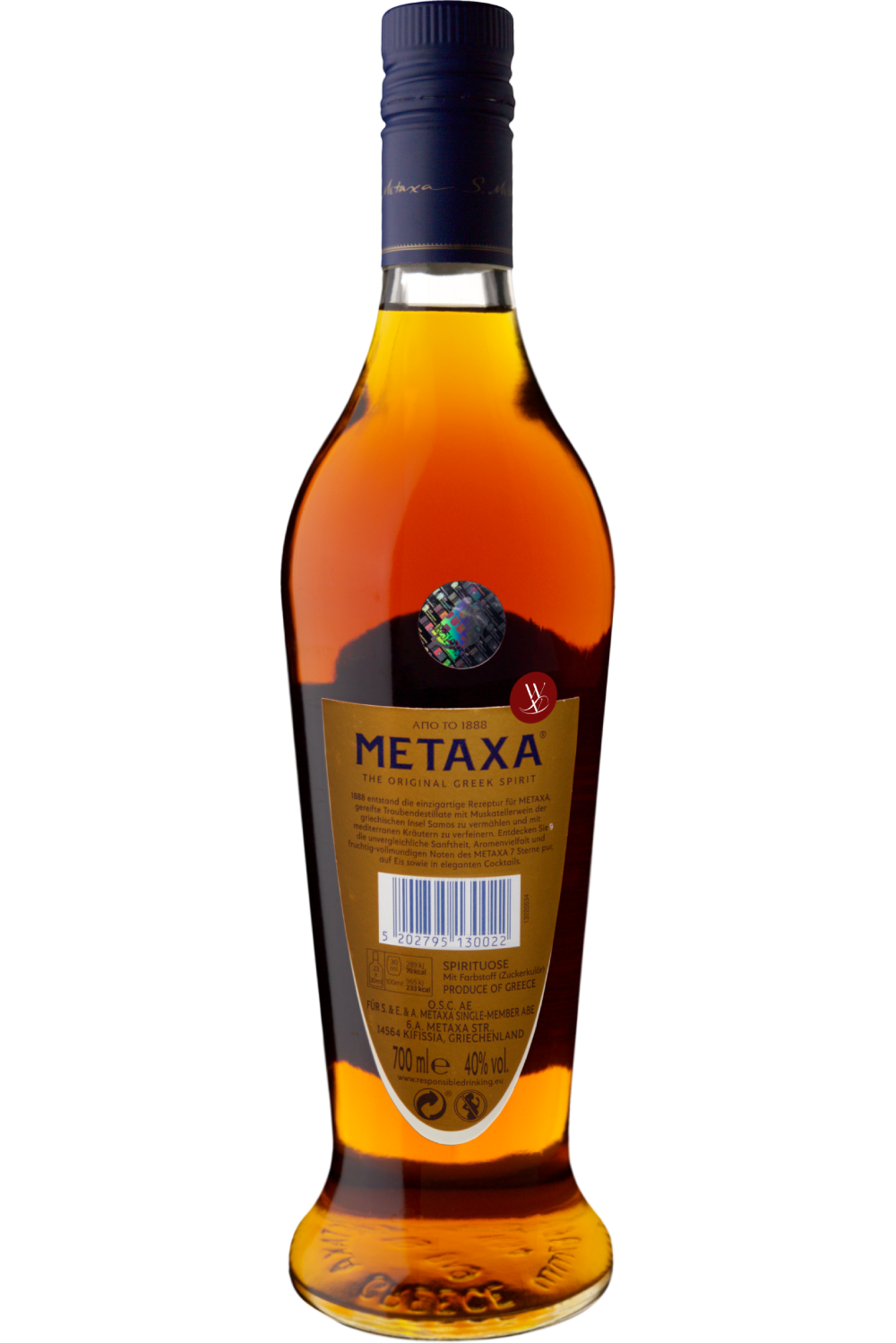 WineVins Metaxa 7 Estrelas