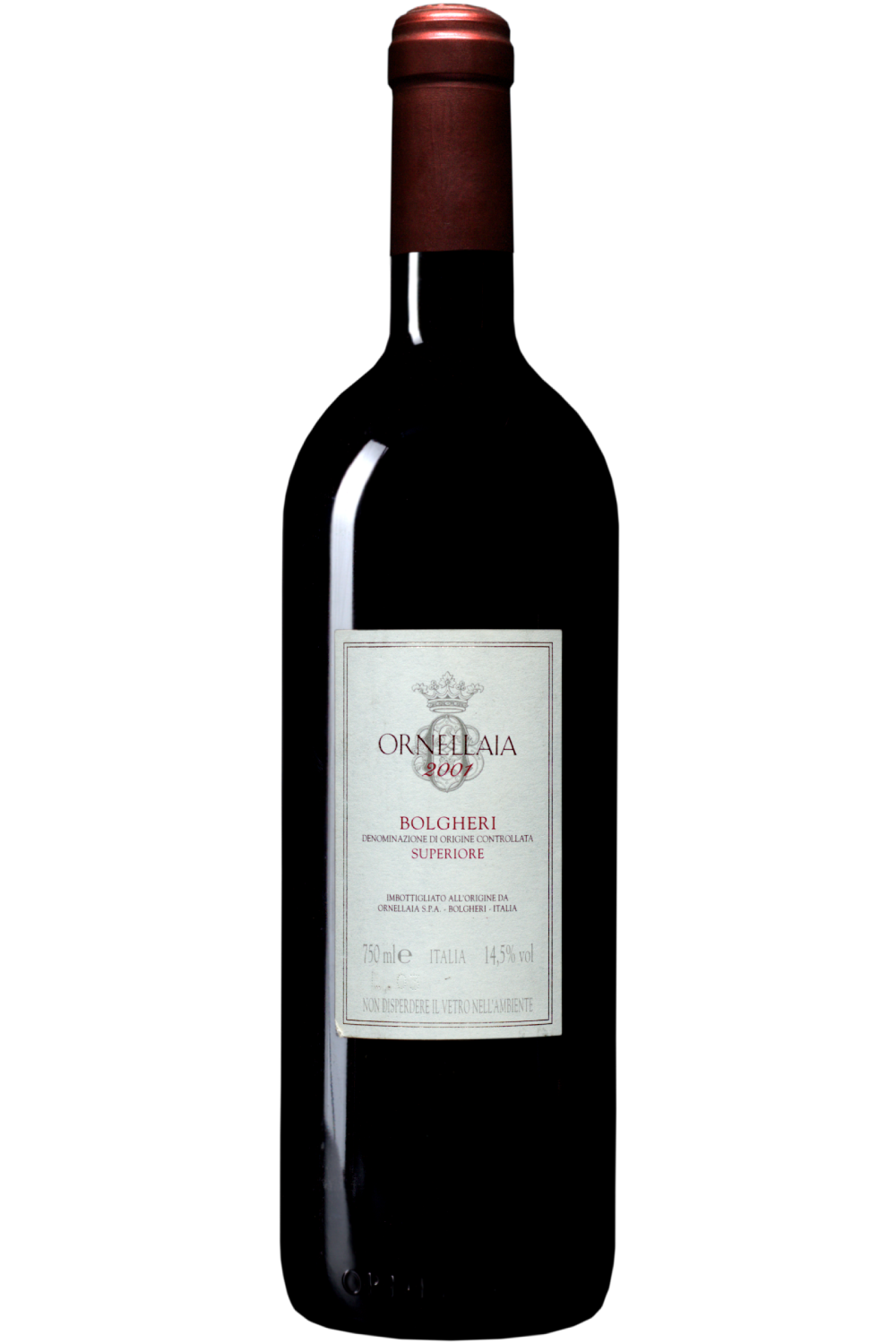 WineVins Ornellaia Tinto 2001