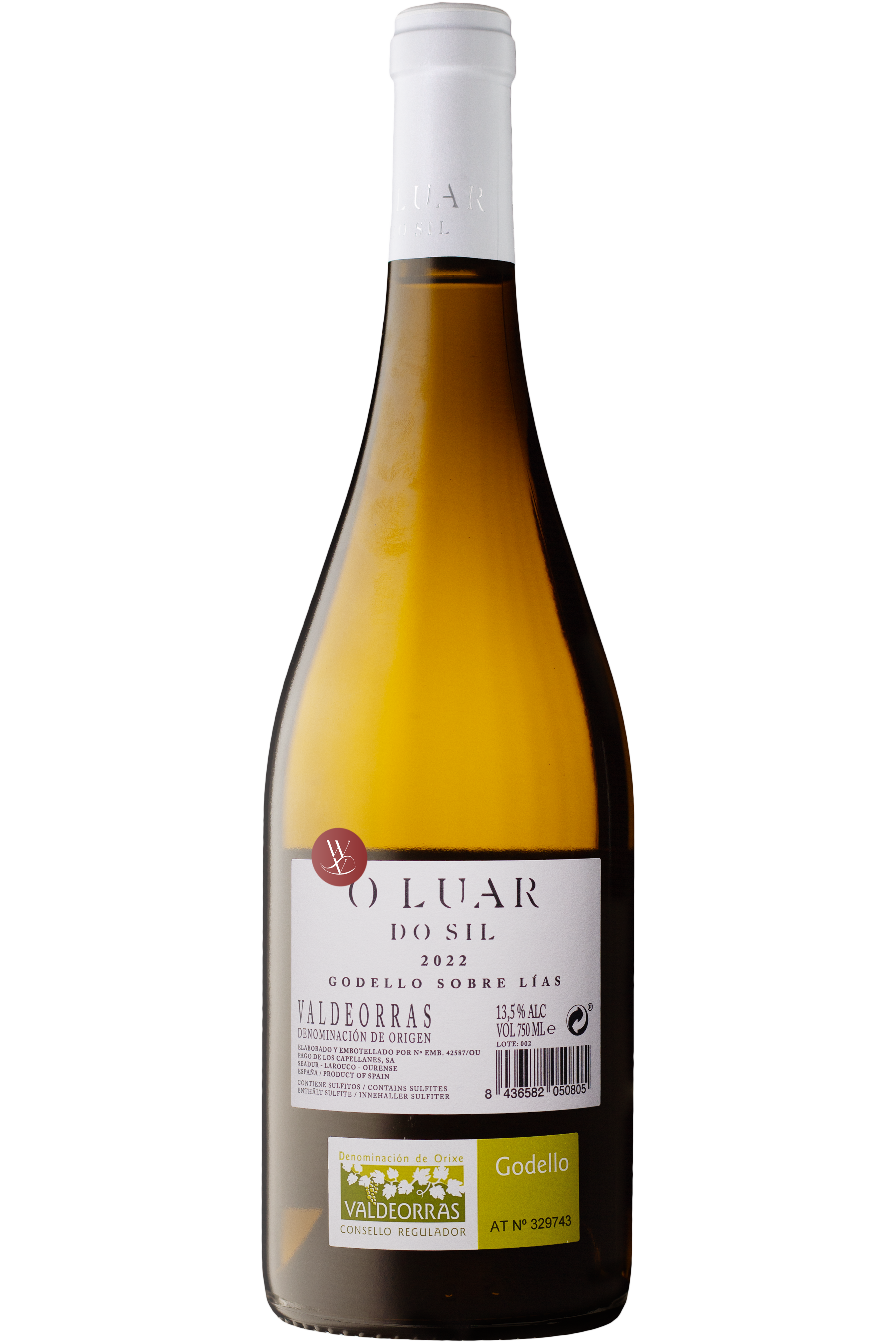 WineVins Pago de Los Capellanes O Luar do Sil Godello Lias Branco 2022