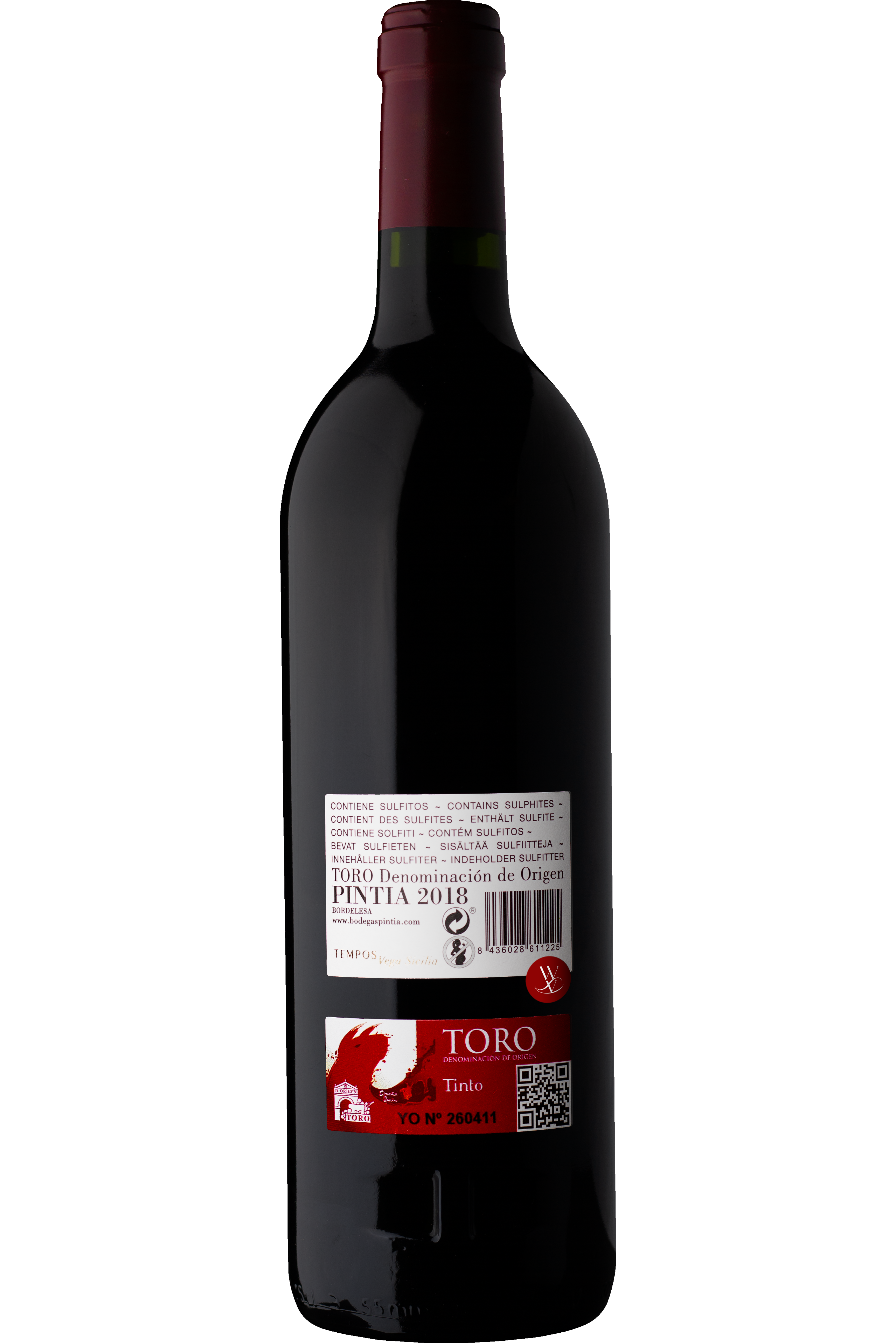 WineVins Pintia Tinto 2018