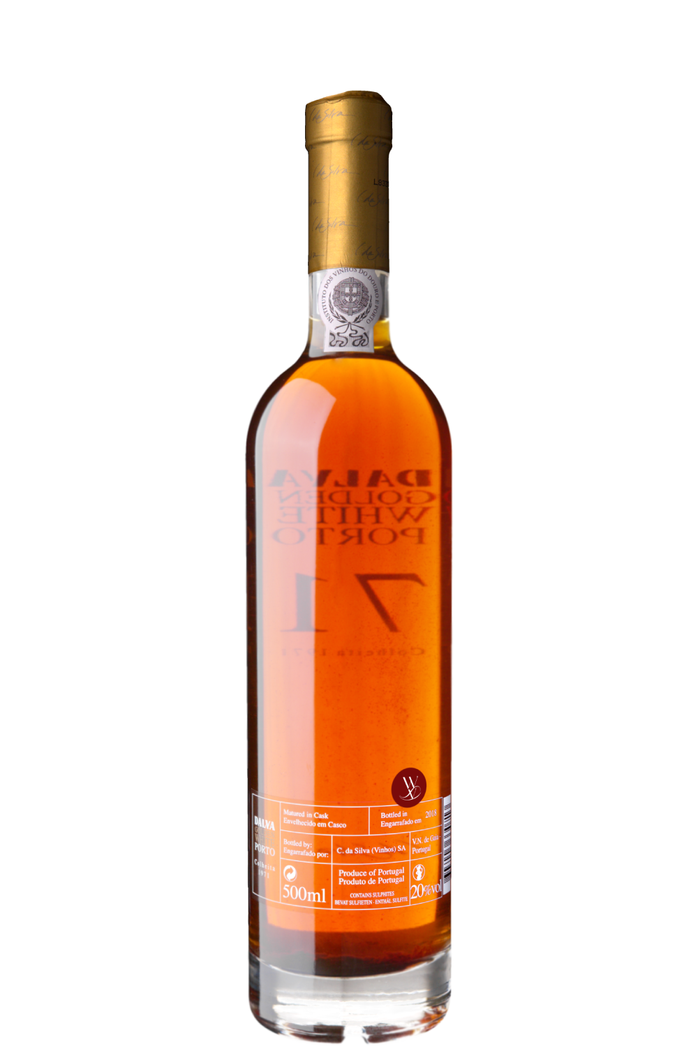 WineVins Porto Dalva Colheita Golden White 1971