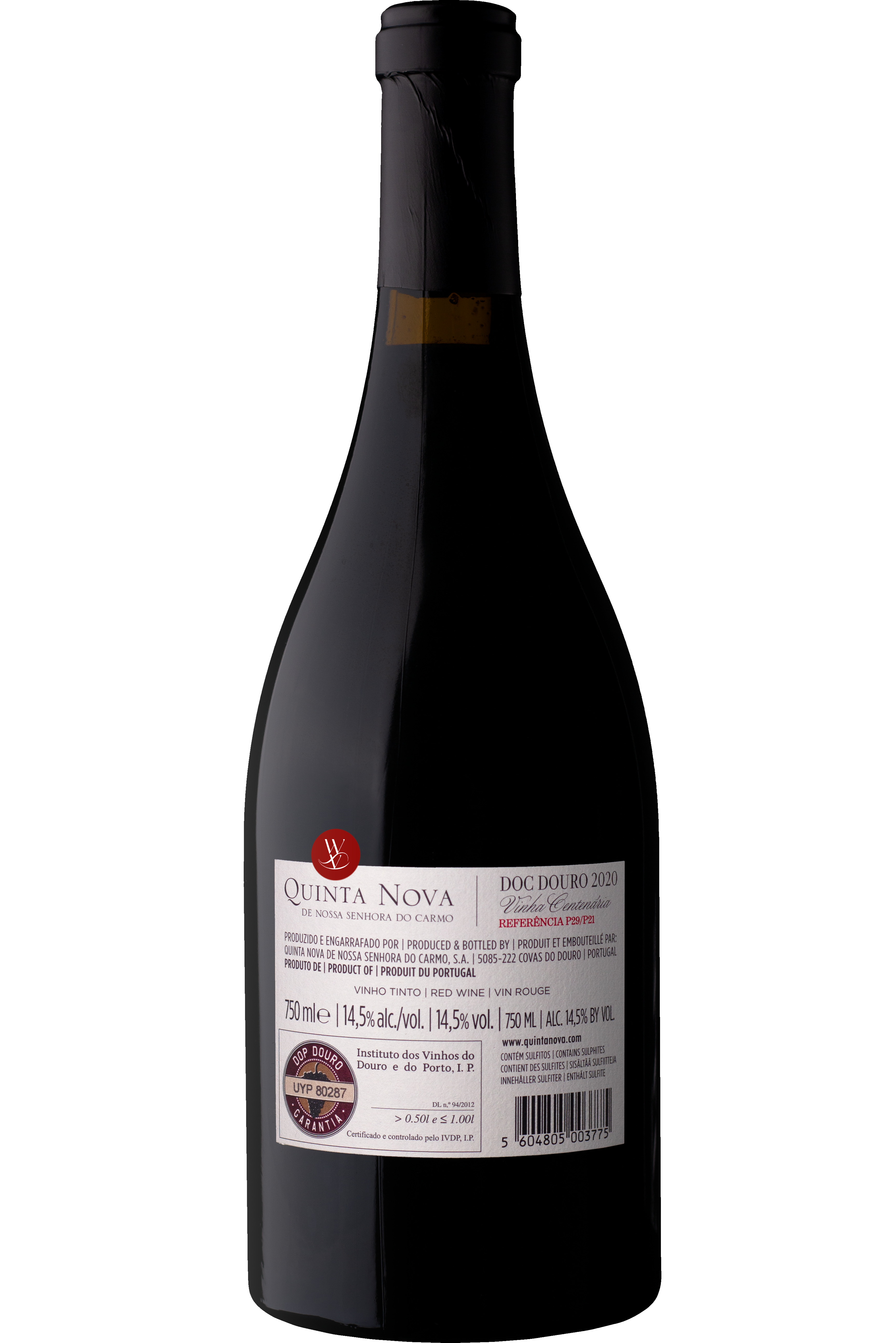 WineVins Quinta Nova Vinha Centenária Referência P29/P21 Tinto 2020