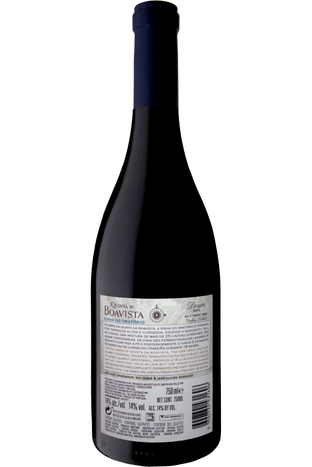 WineVins Quinta da Boavista Vinha do Oratório Tinto 2017