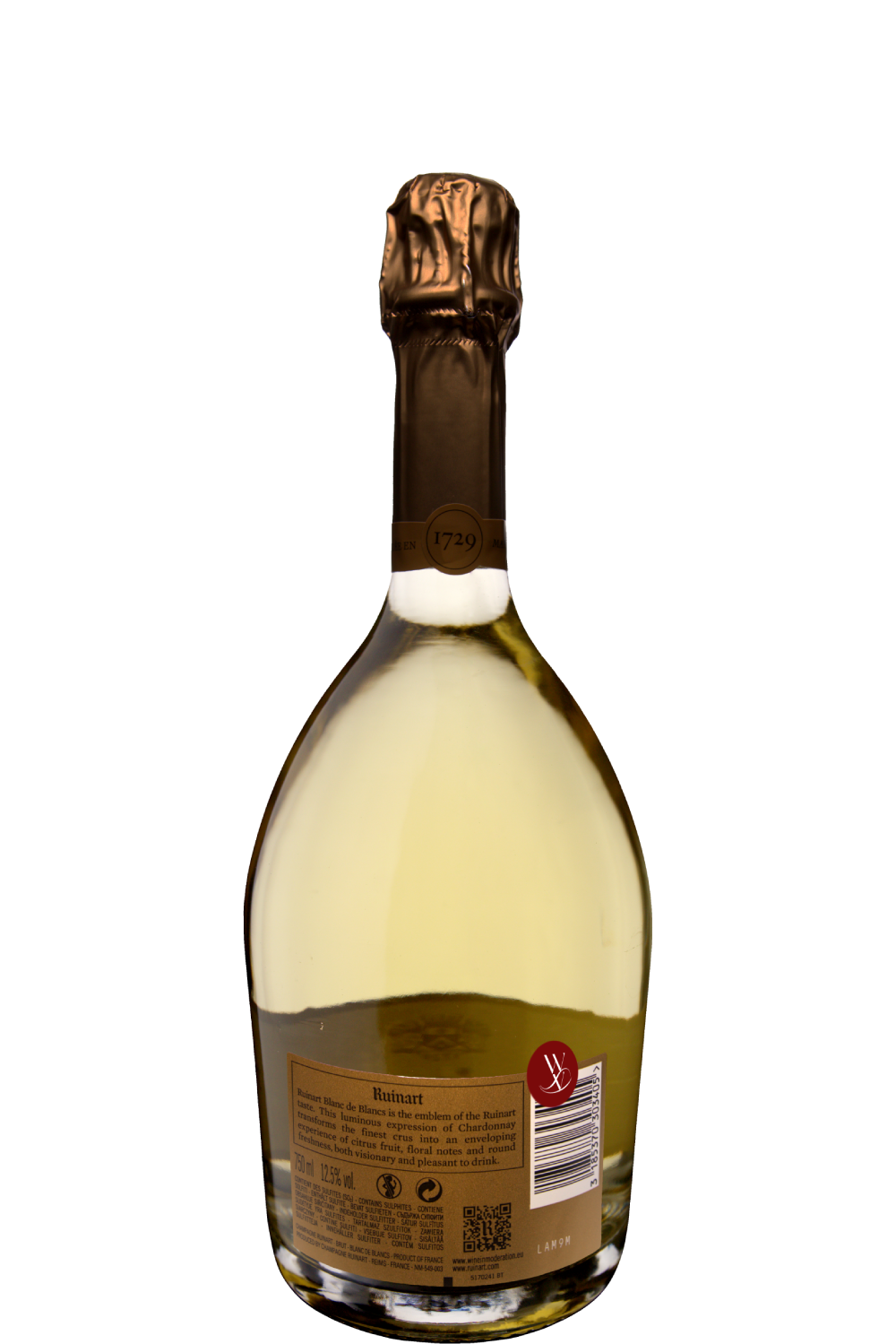 WineVins Ruinart Champagne Blanc de Blancs NV