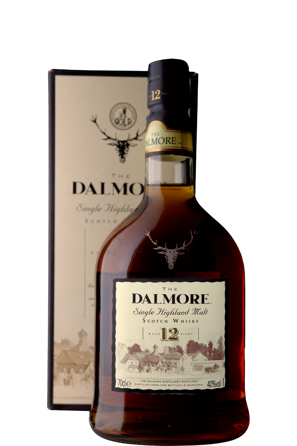 WineVins The Dalmore Single Highland Malt 12 Years Scotch Whisky