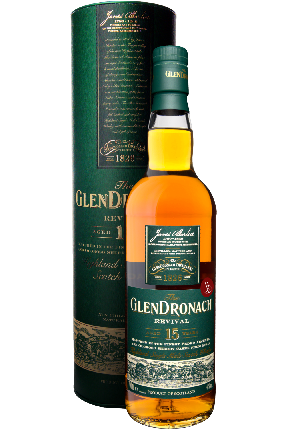 WineVins The Glendronach Revival 15 Anos NV