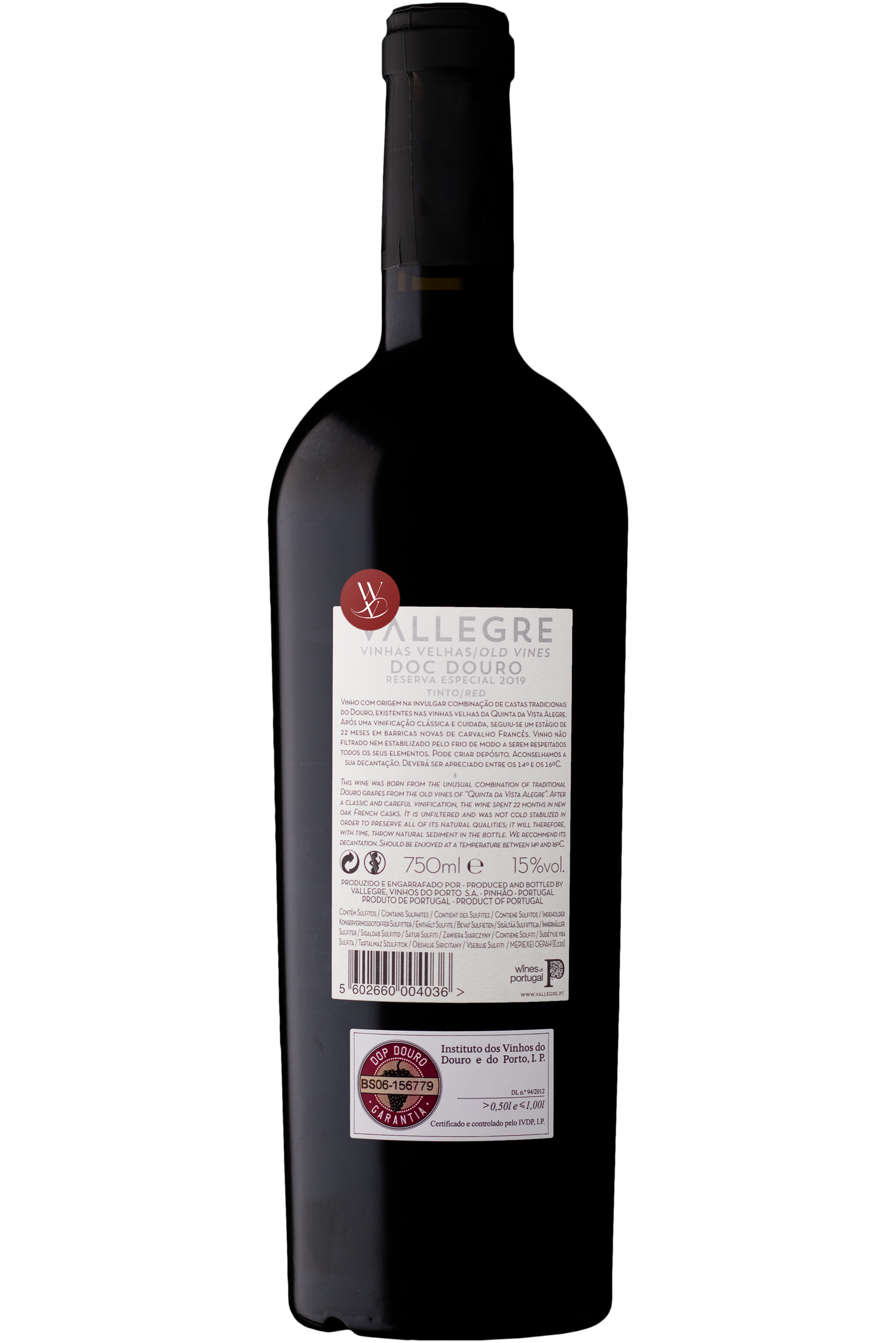 Vallegre Old Vines Special Reserve Red 2019