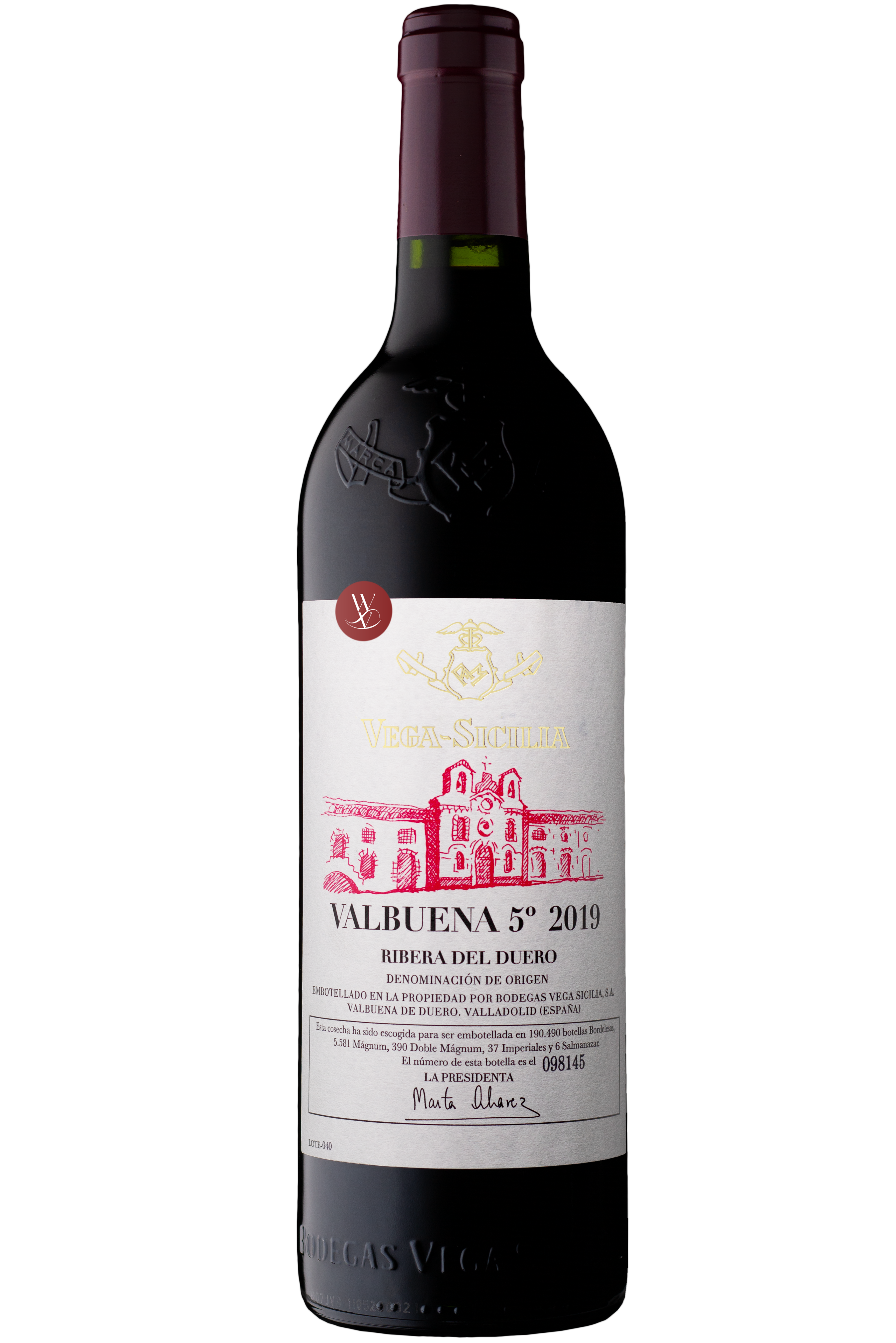 WineVins Vega Sicilia Valbuena Tinto 2019