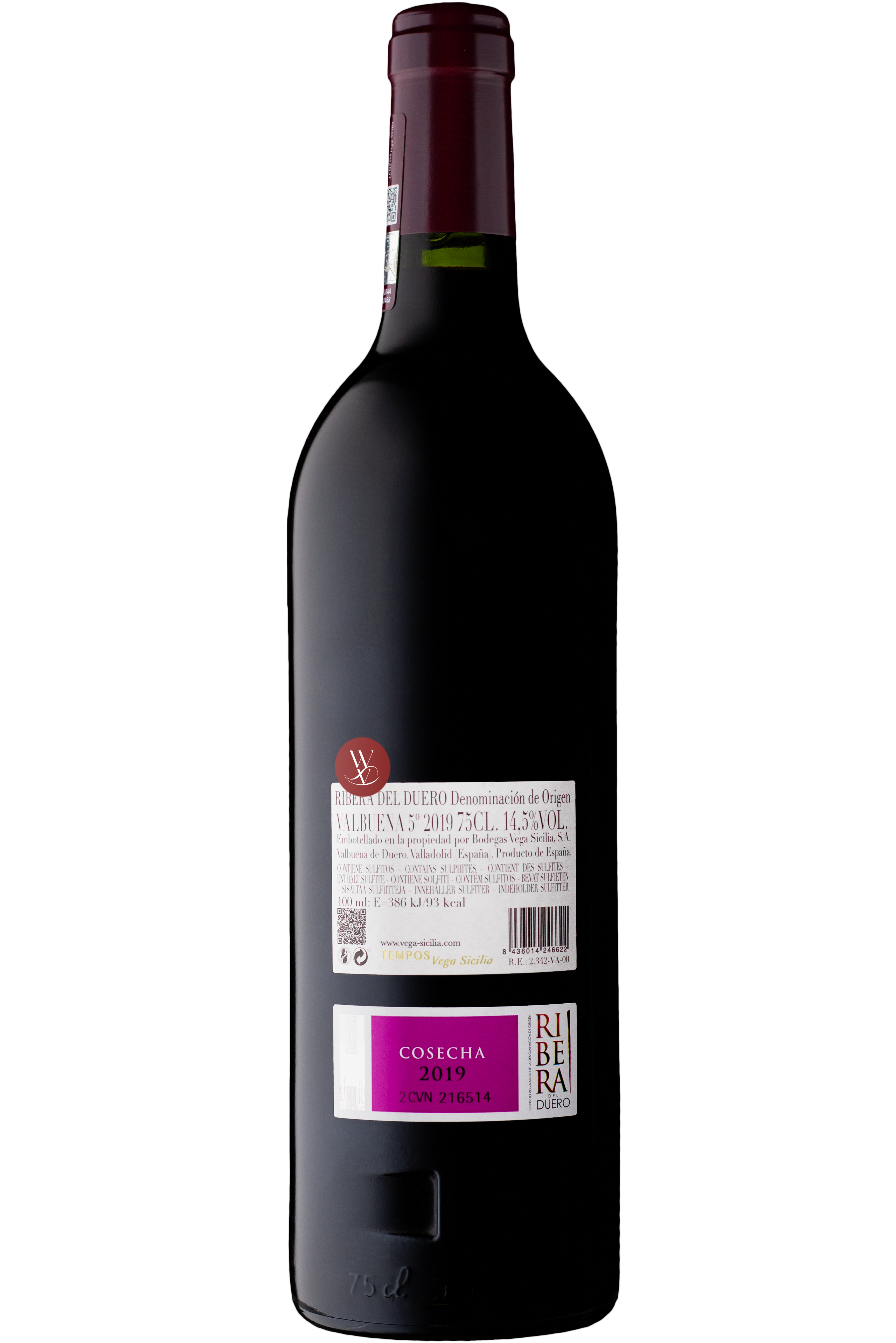 WineVins Vega Sicilia Valbuena Tinto 2019