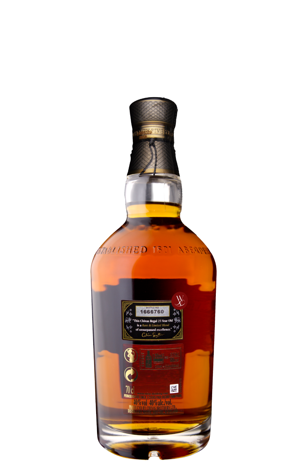WineVins Whisky Chivas Regal 25 Anos NV