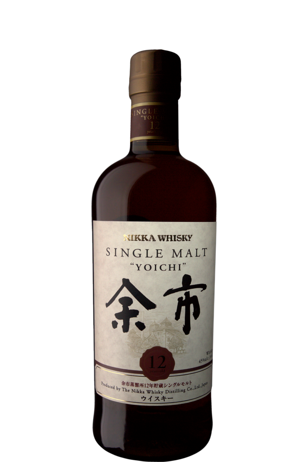 WineVins Whisky Nikka Single Malt "Yoichi" 12 Years Old