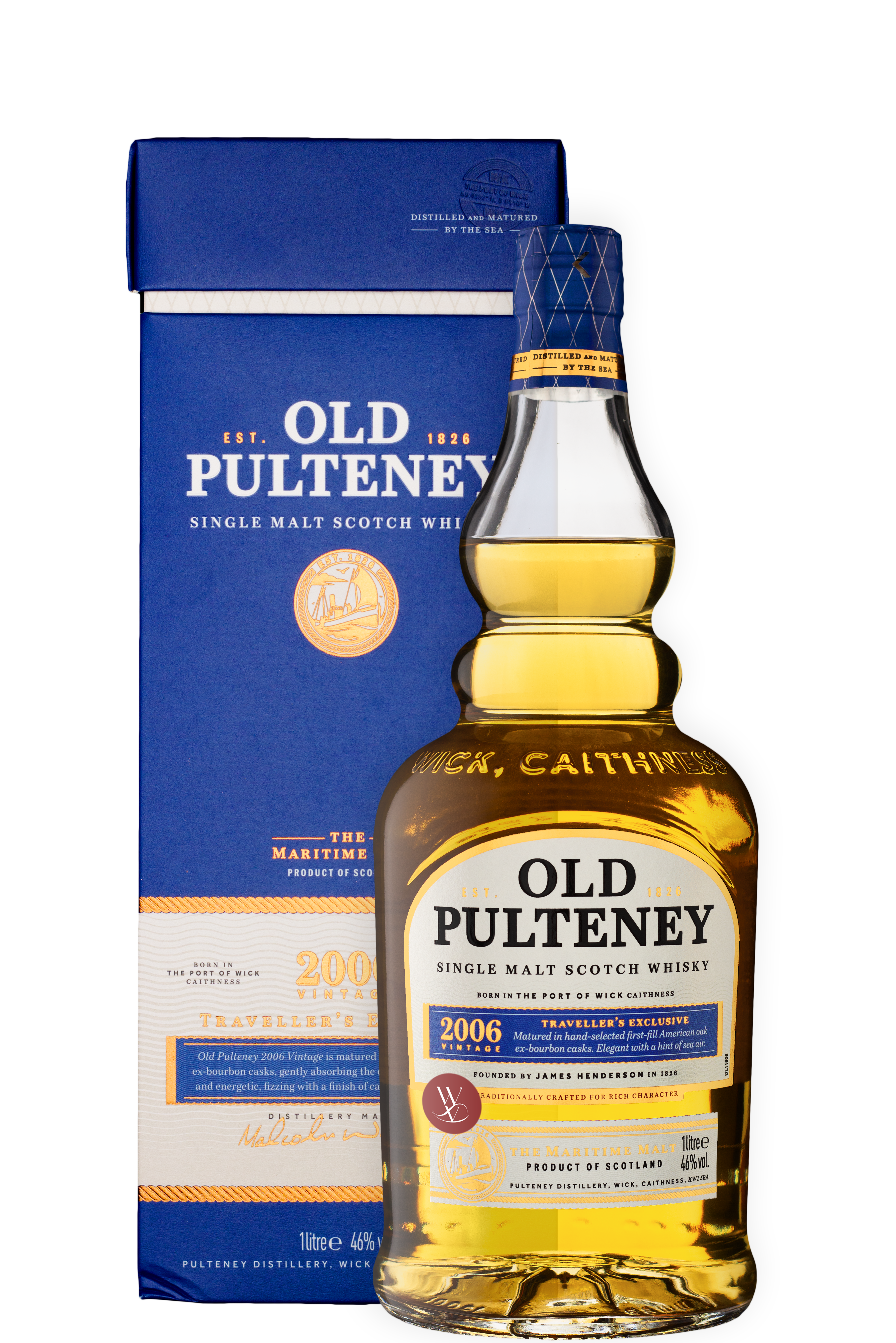 WineVins Whisky Old Pulteney Vintage 2006 1L