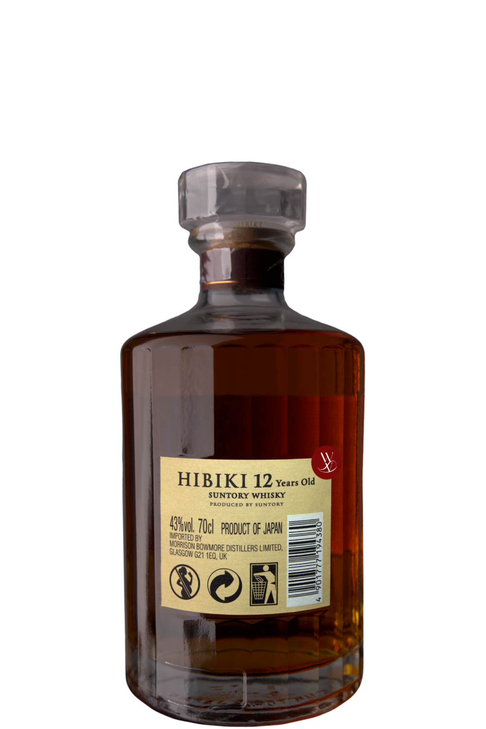 WineVins Whisky Suntory Hibiki 70cl 12 Anos NV