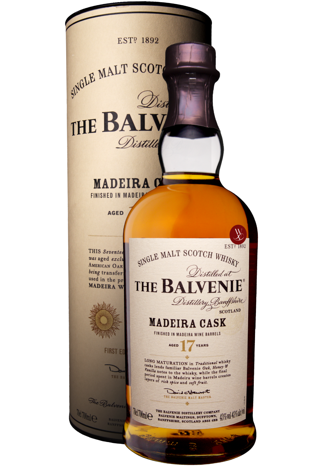 WineVins Whisky The Balvenie Madeira Cask 17 Anos NV