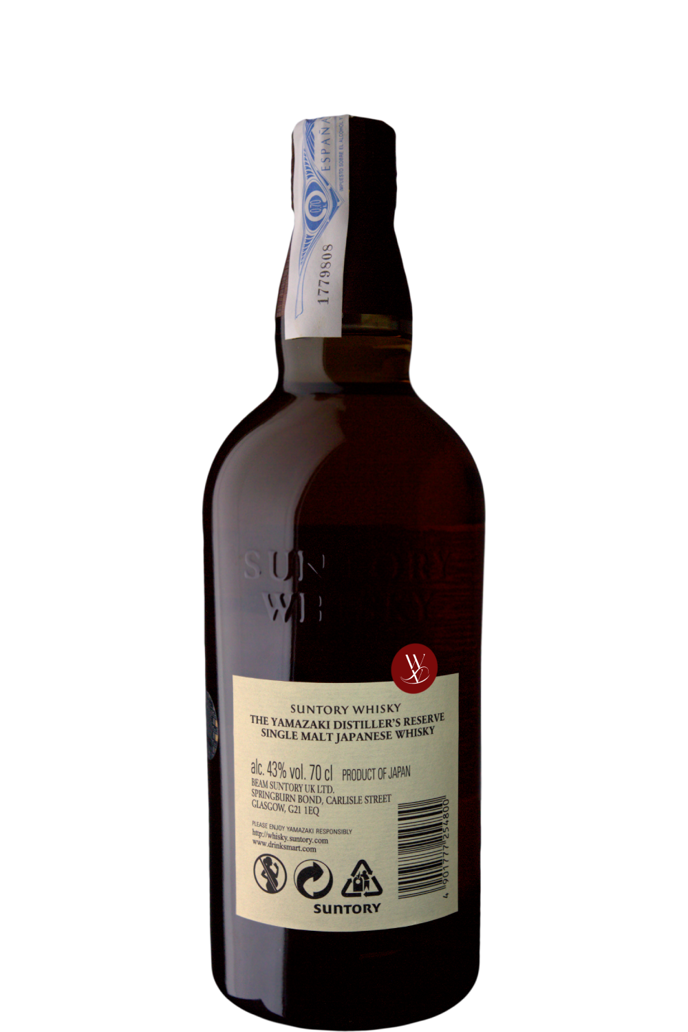 WineVins Whisky Yamazaki Single Malt Japanese