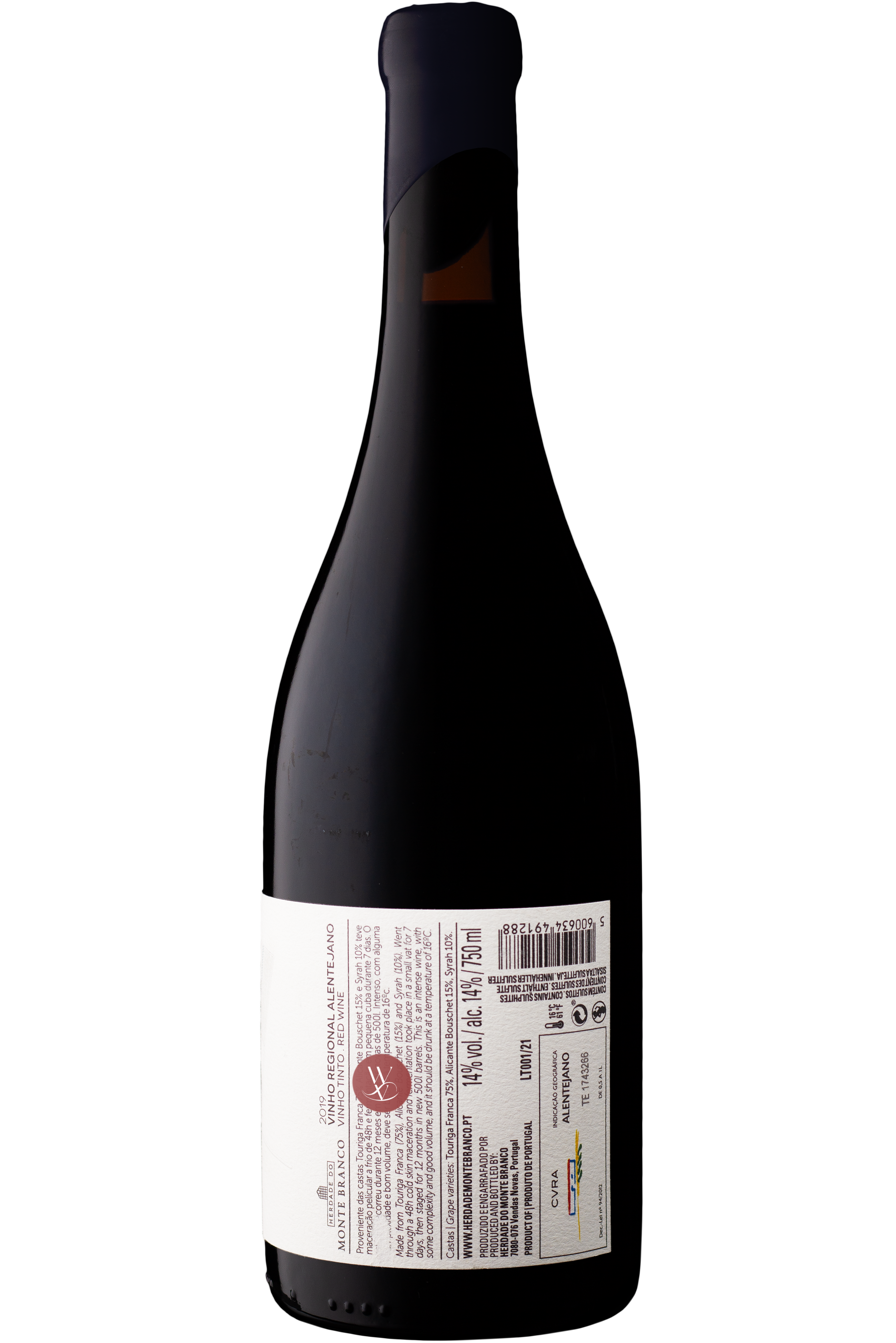 WineVins AMB Monte Branco Tinto 2019 2