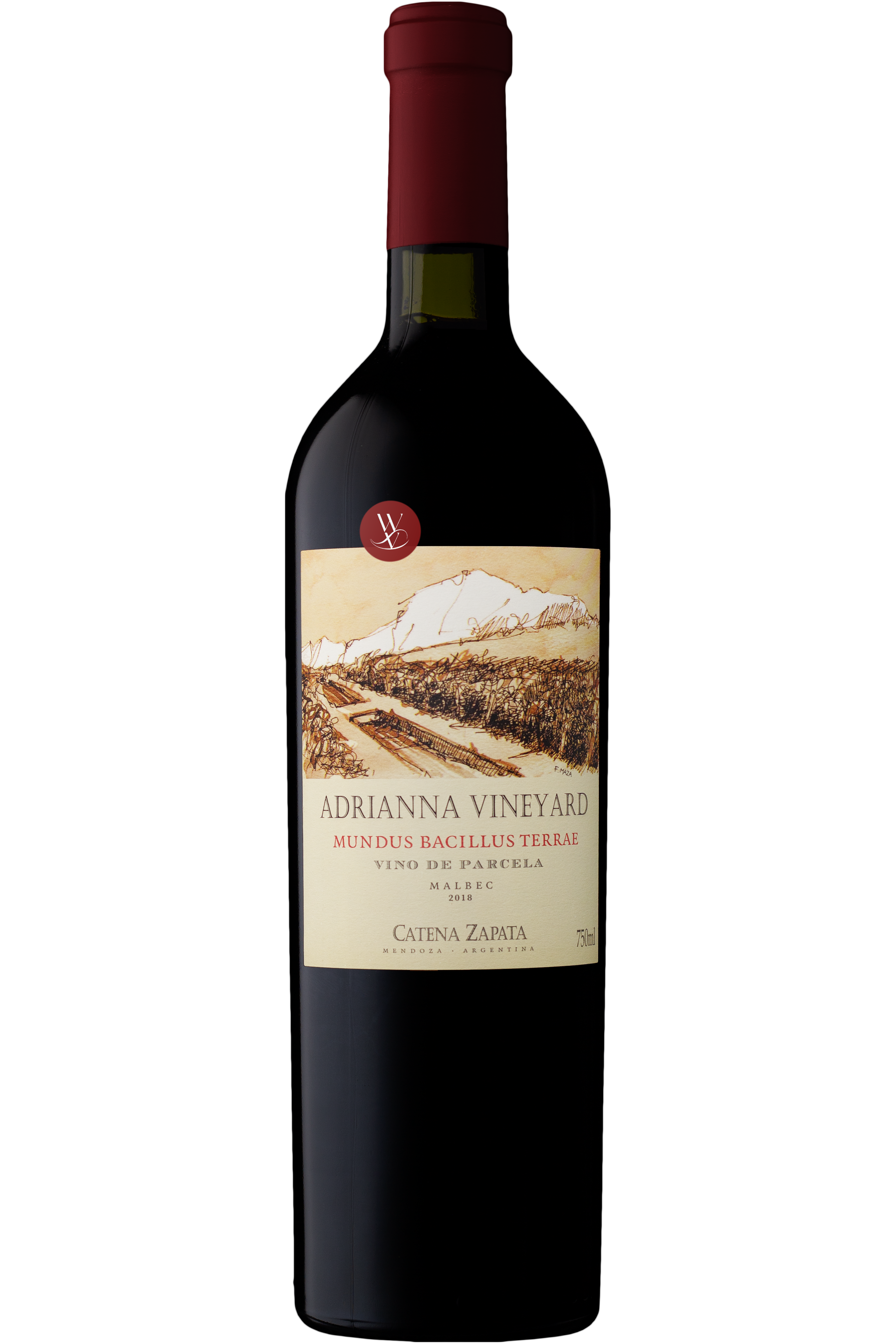 Adrianna Vineyard Mundus Bacillus Terrae Malbec Red 2018