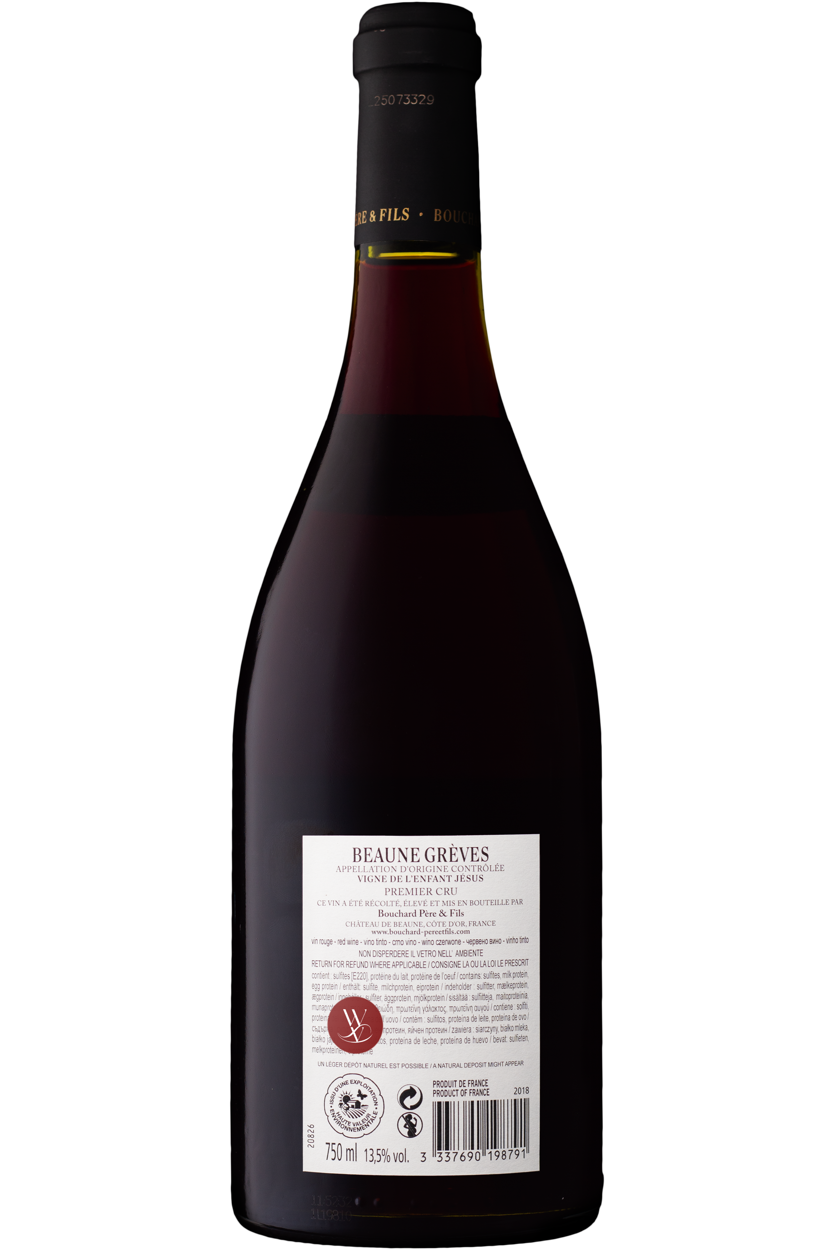 WineVins Bouchard Vignes de L'Enfant Jesus 2018 2