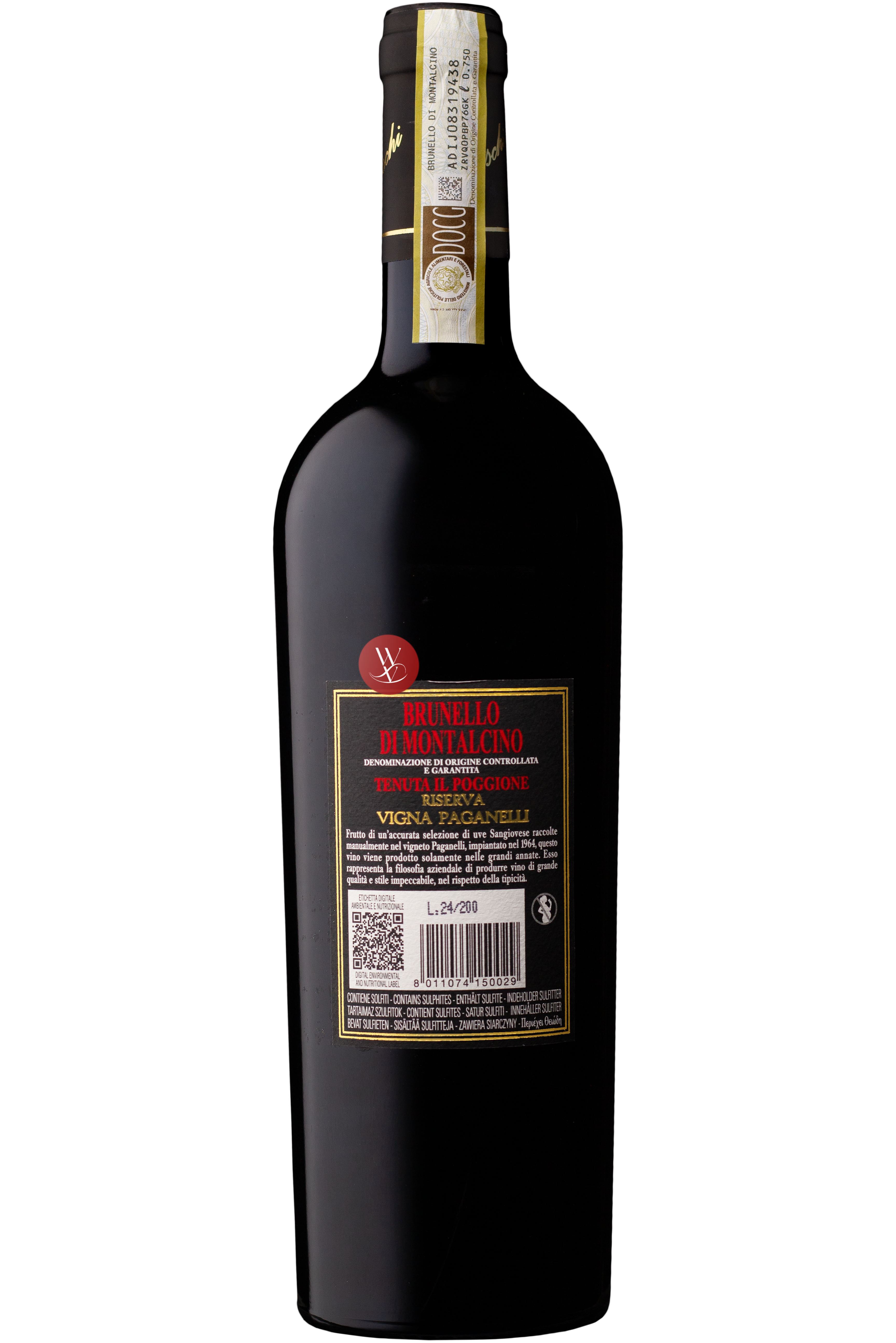 WineVins Il Poggione Brunello Di Montalcino Reserva Tinto 2019 2