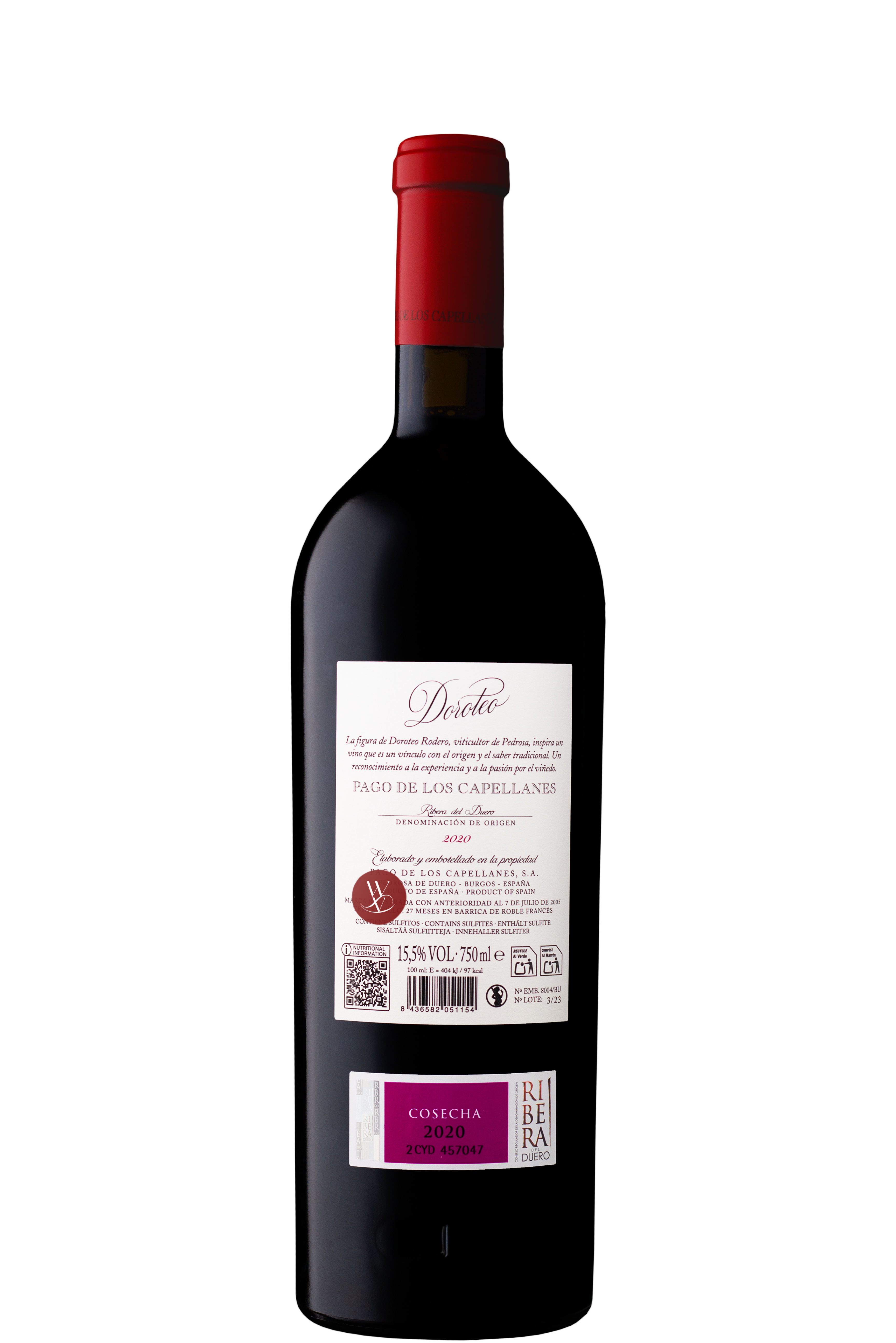 WineVins Pago de los Capellanes Doroteo Tinto 2020 2