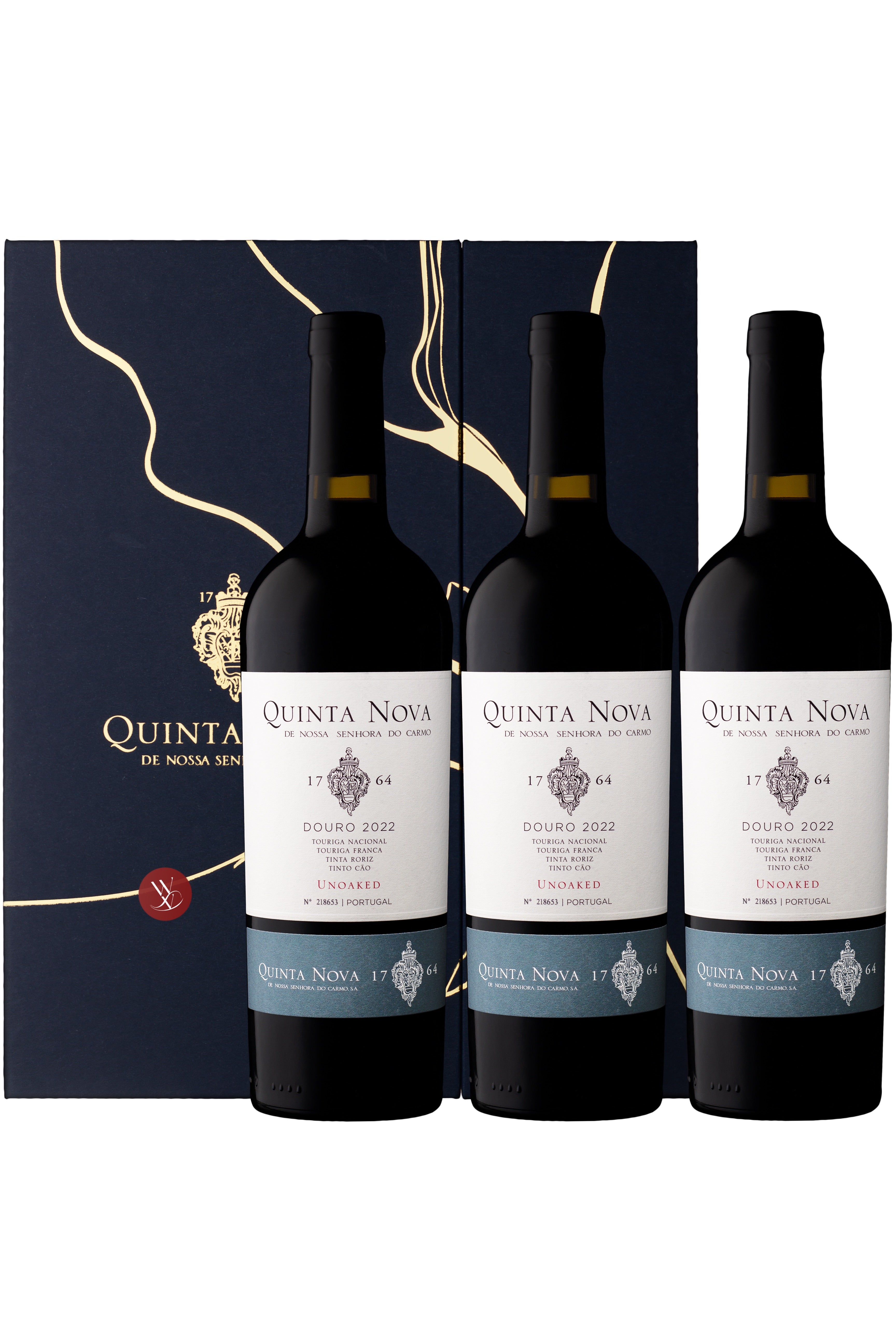 Quinta Nova Unoaked Red Set of 3 bottles