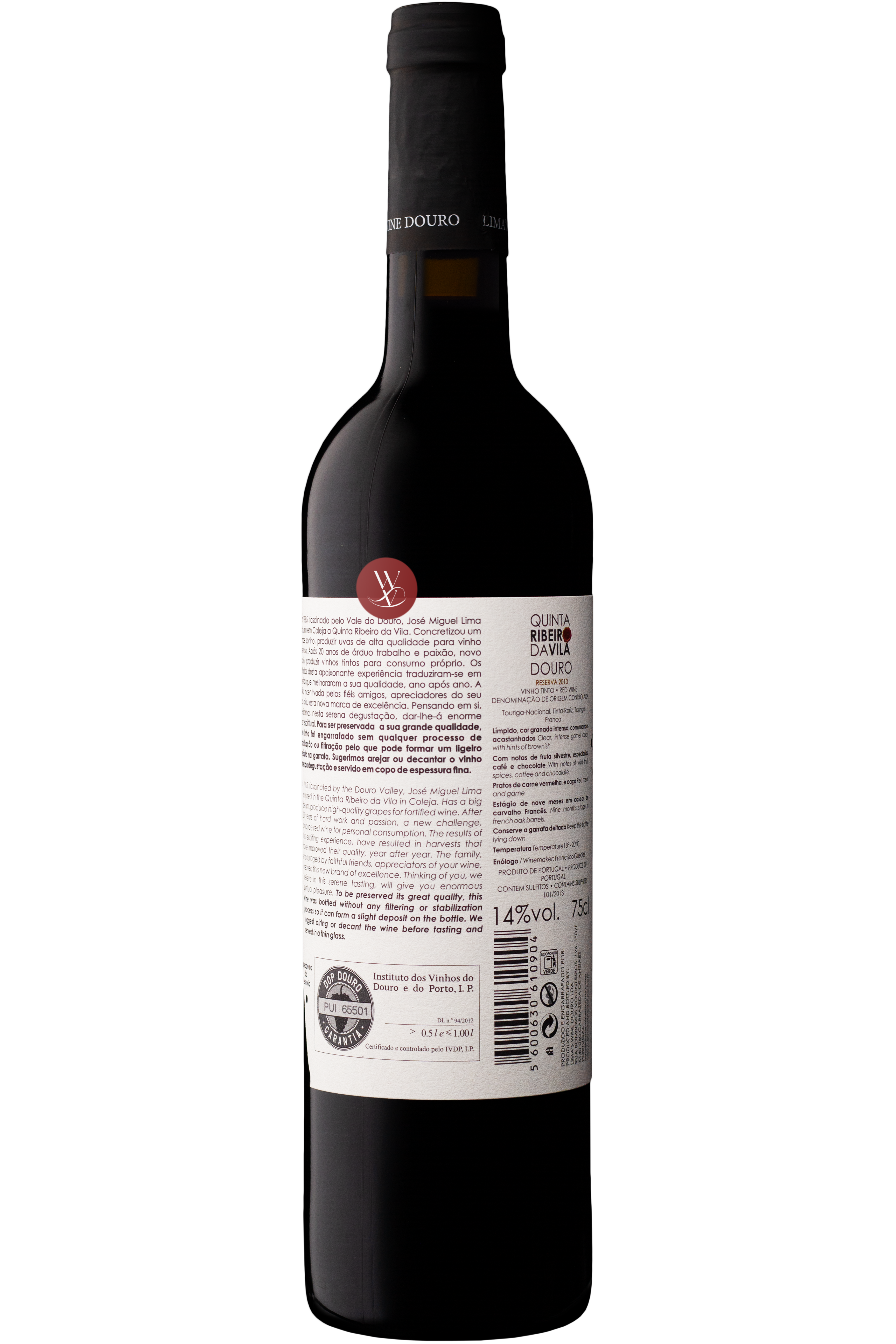 WineVins Quinta Ribeiro da Vila Reserva Tinto 2013 2