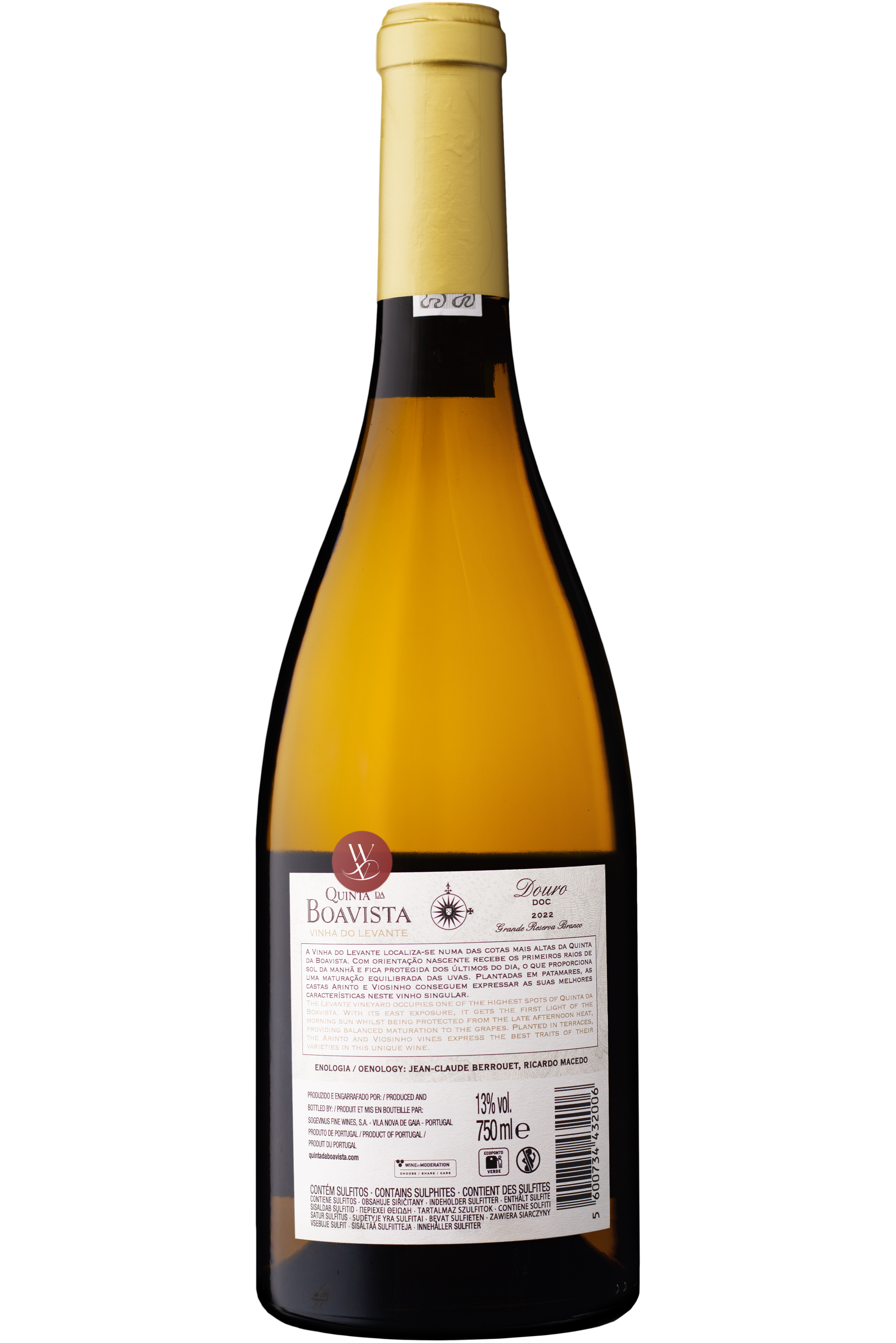 WineVins Quinta da Boavista Vinha do Levante Branco 2022 2