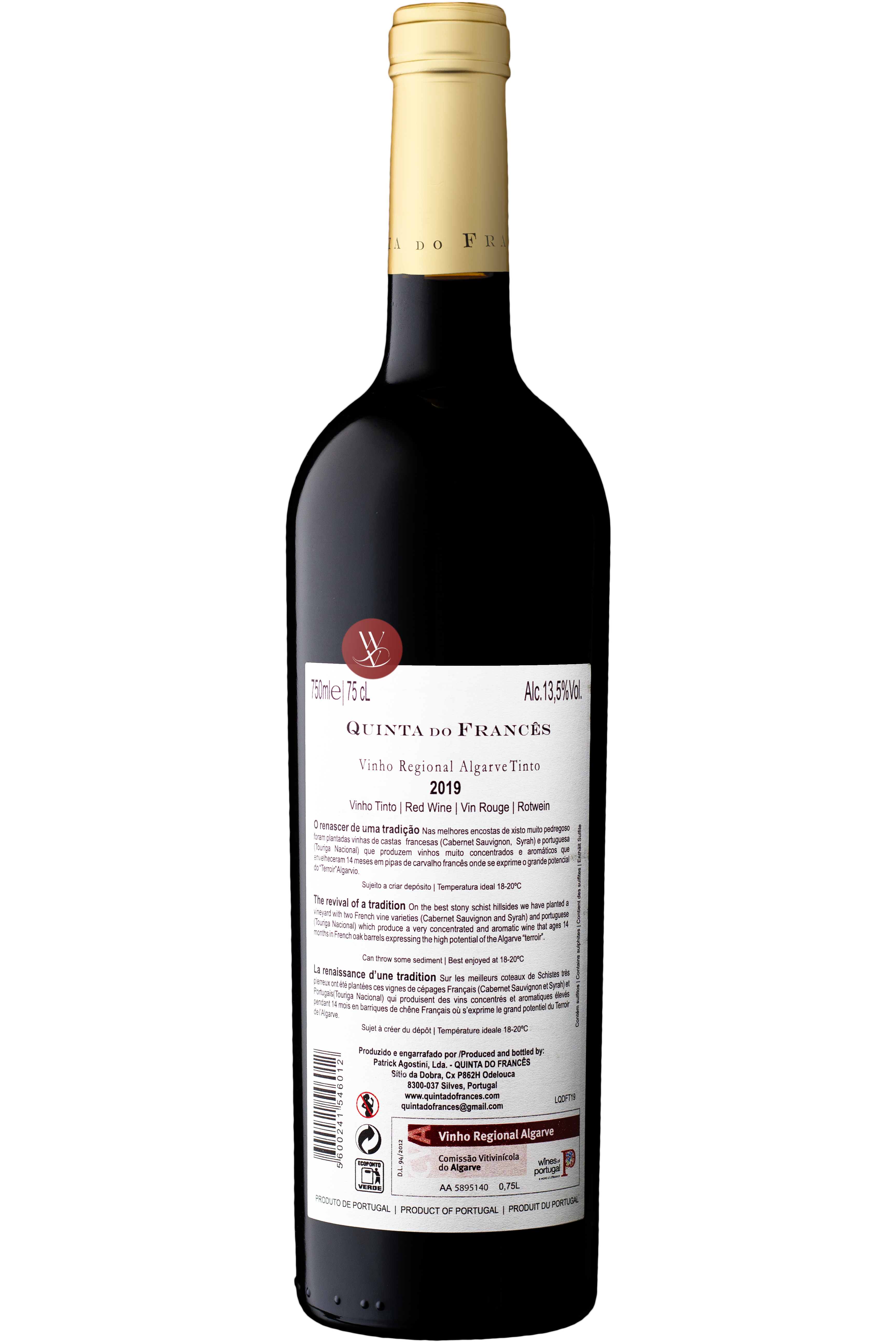WineVins Quinta do Francês Tinto 2019 2