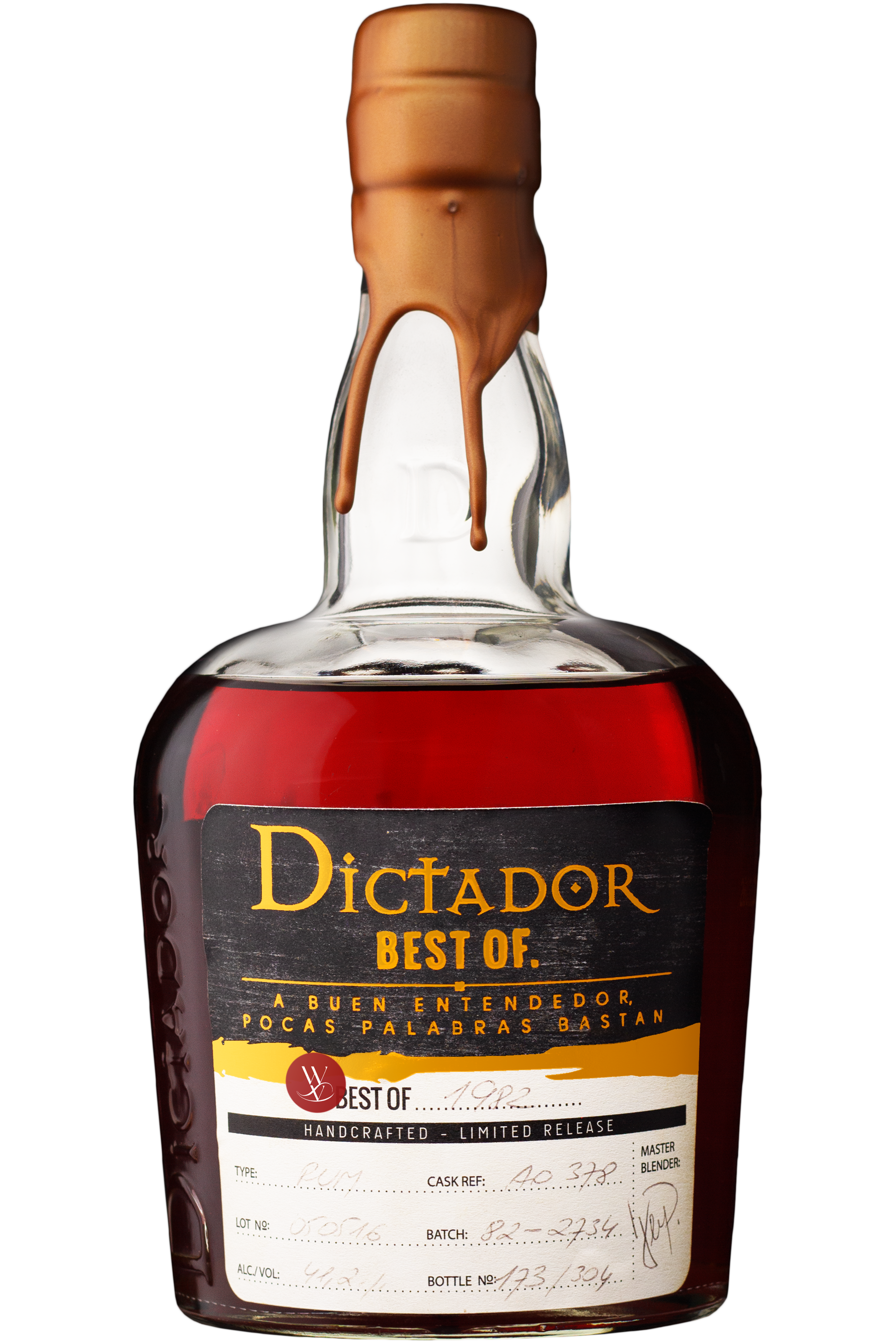 WineVins Rum Dictador Best of 1982