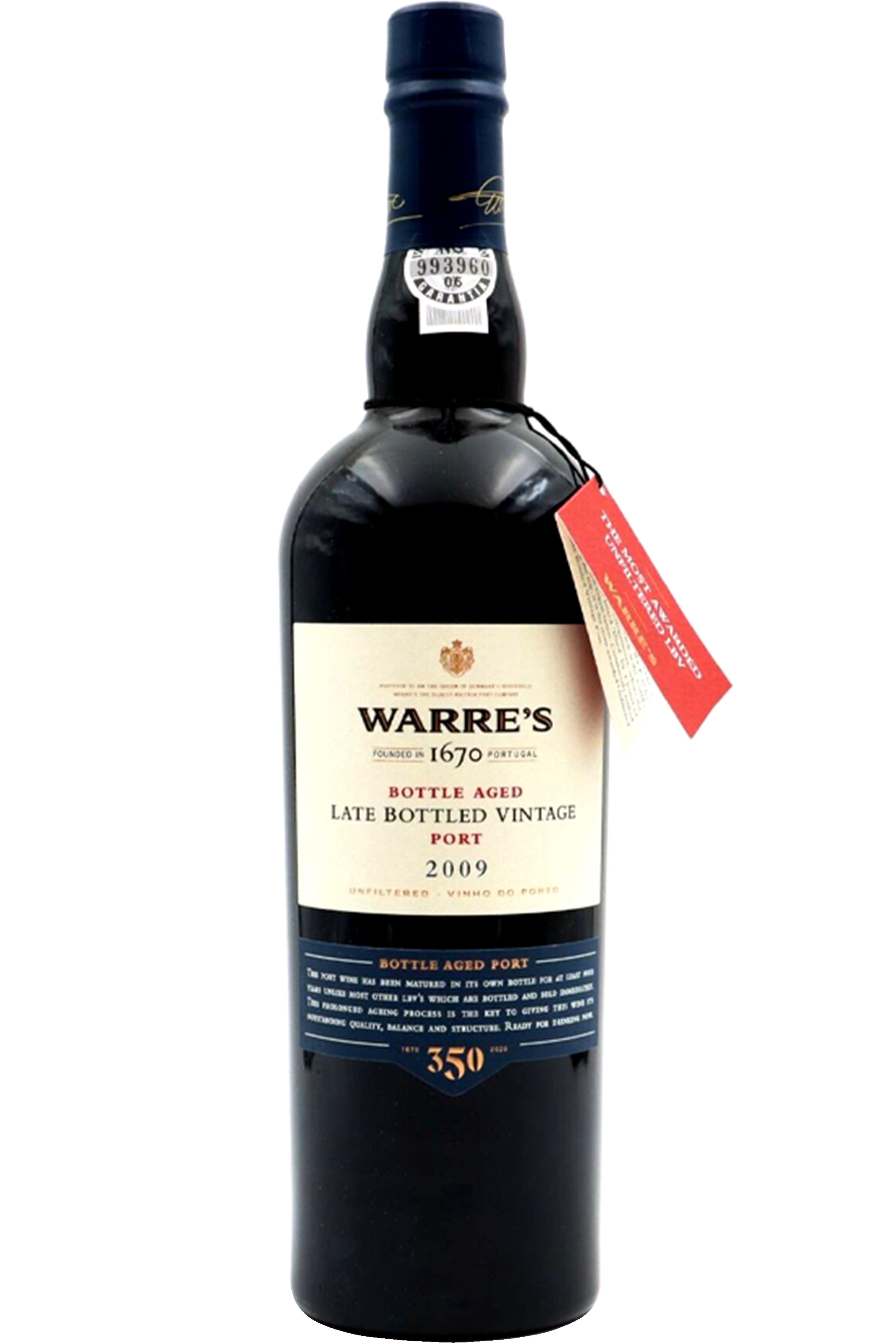 WineVins Warre's LBV Trad. 2010 (unfiltered)