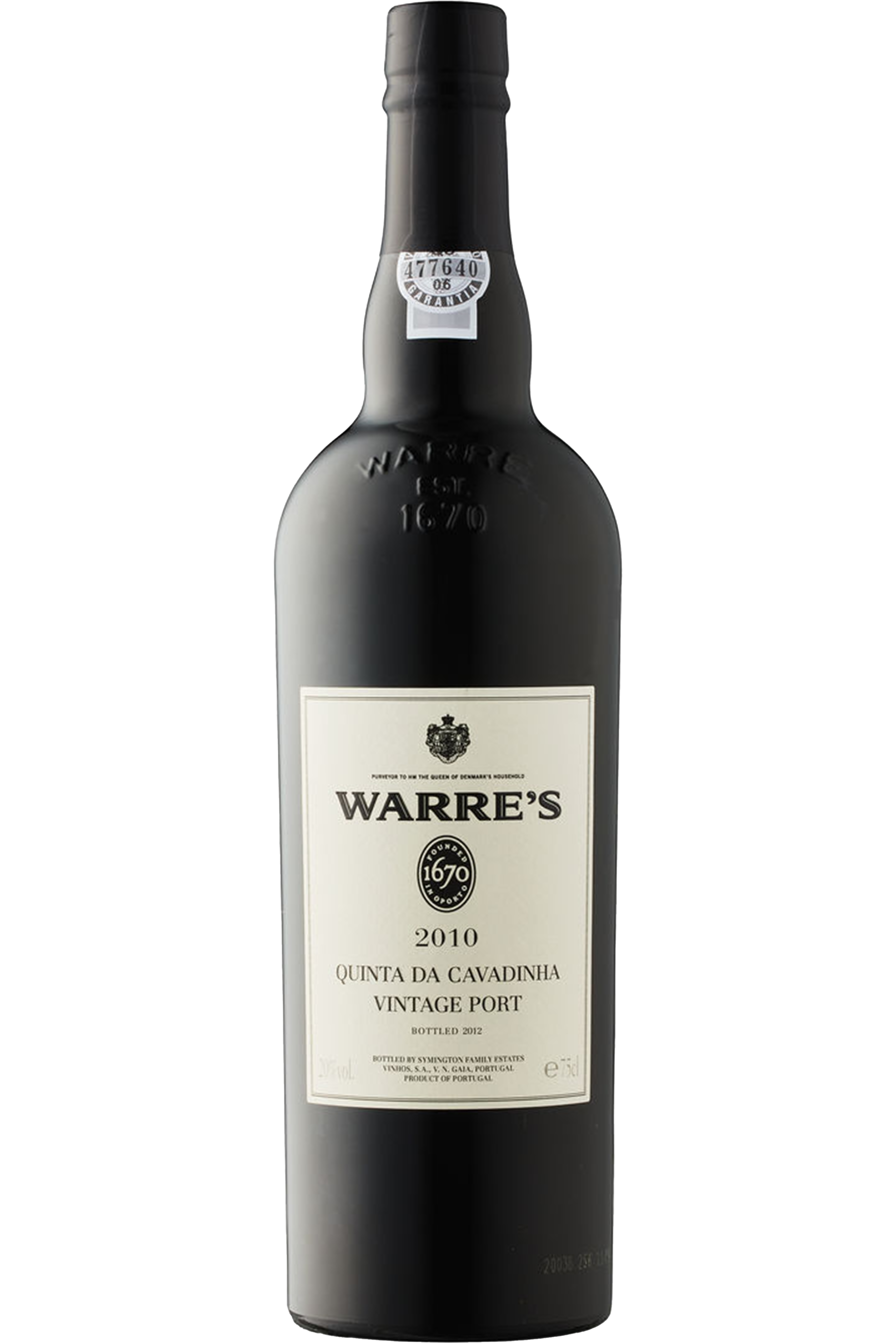 WineVins Warre's Quinta da Cavadinha Vintage 2010