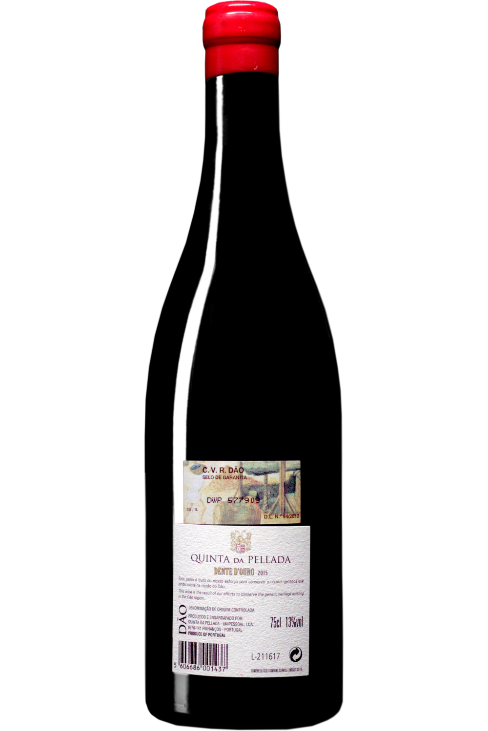 WineVins Quinta da Pellada Dente D'Ouro Tinto 2015