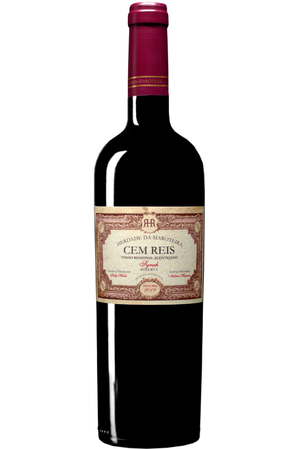 WineVins Herdade da Maroteira Cem Reis Tinto 2019
