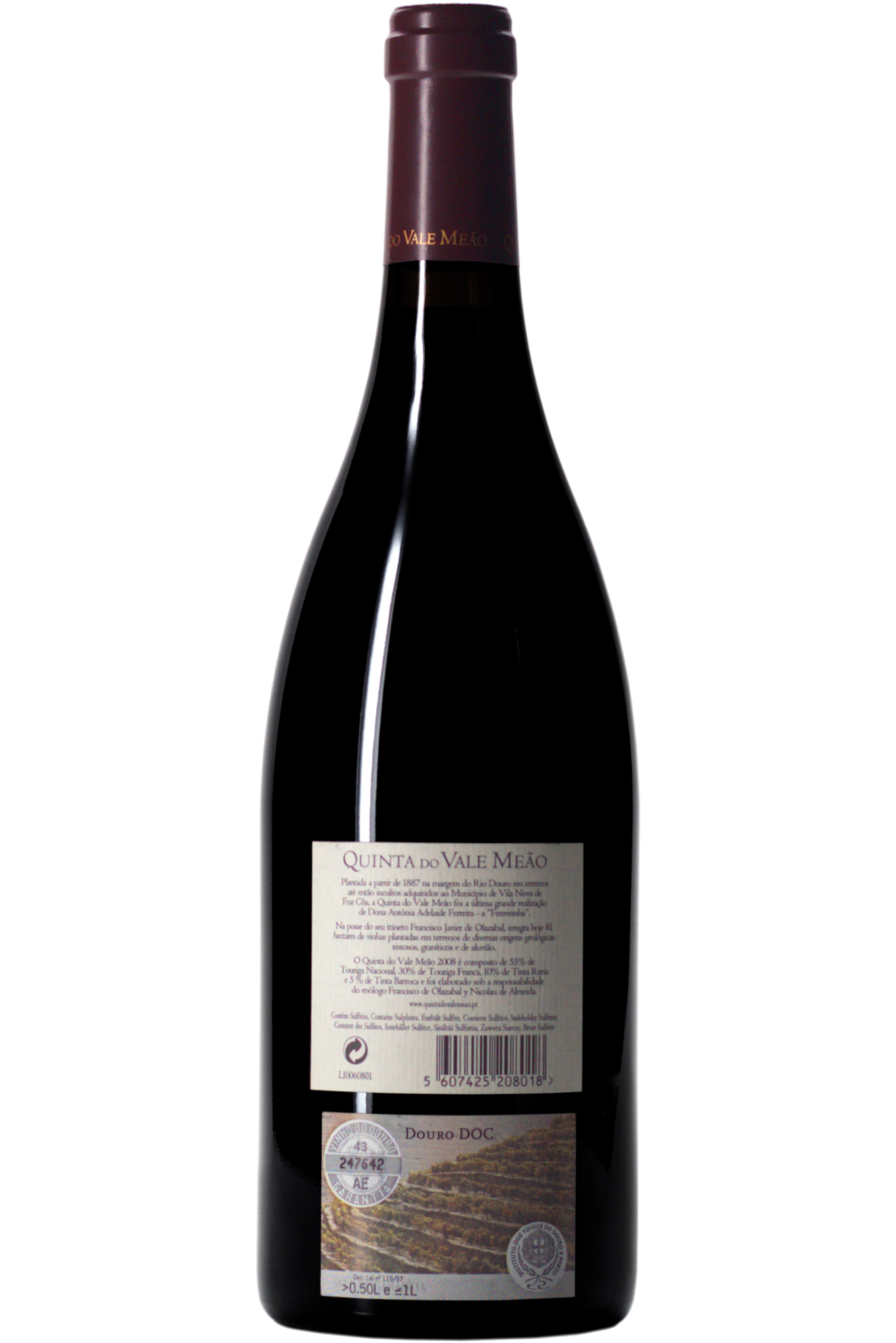 WineVins Quinta do Vale Meão Tinto 2008